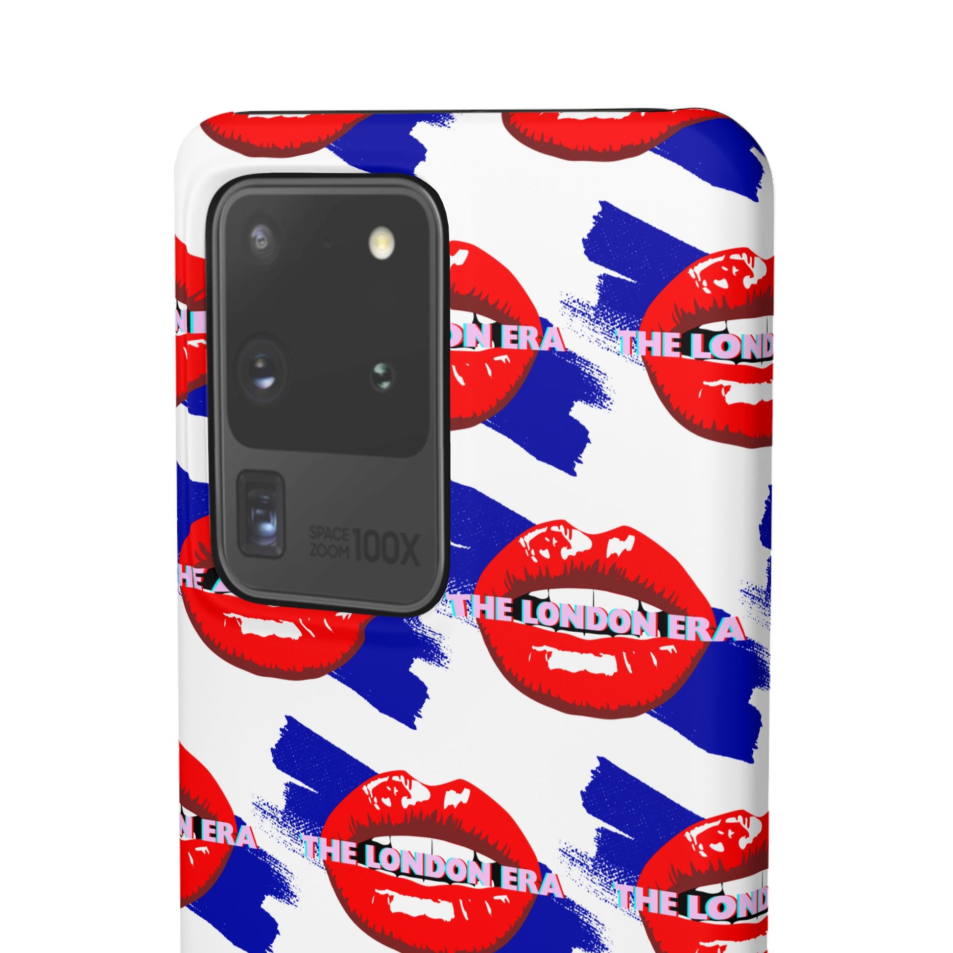 "The London Era" Mobile Snap Case - White