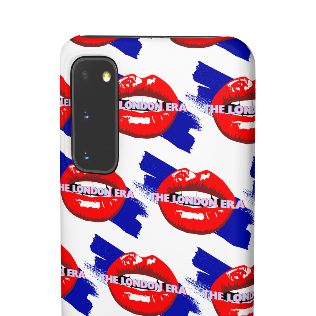 "The London Era" Mobile Snap Case - White