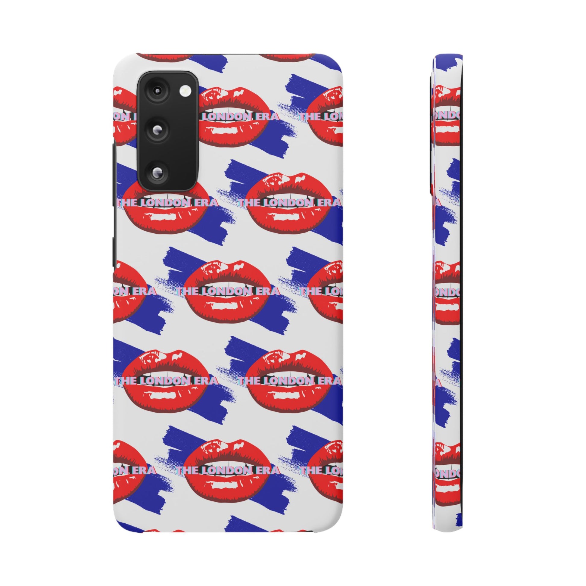 "The London Era" Mobile Snap Case - White