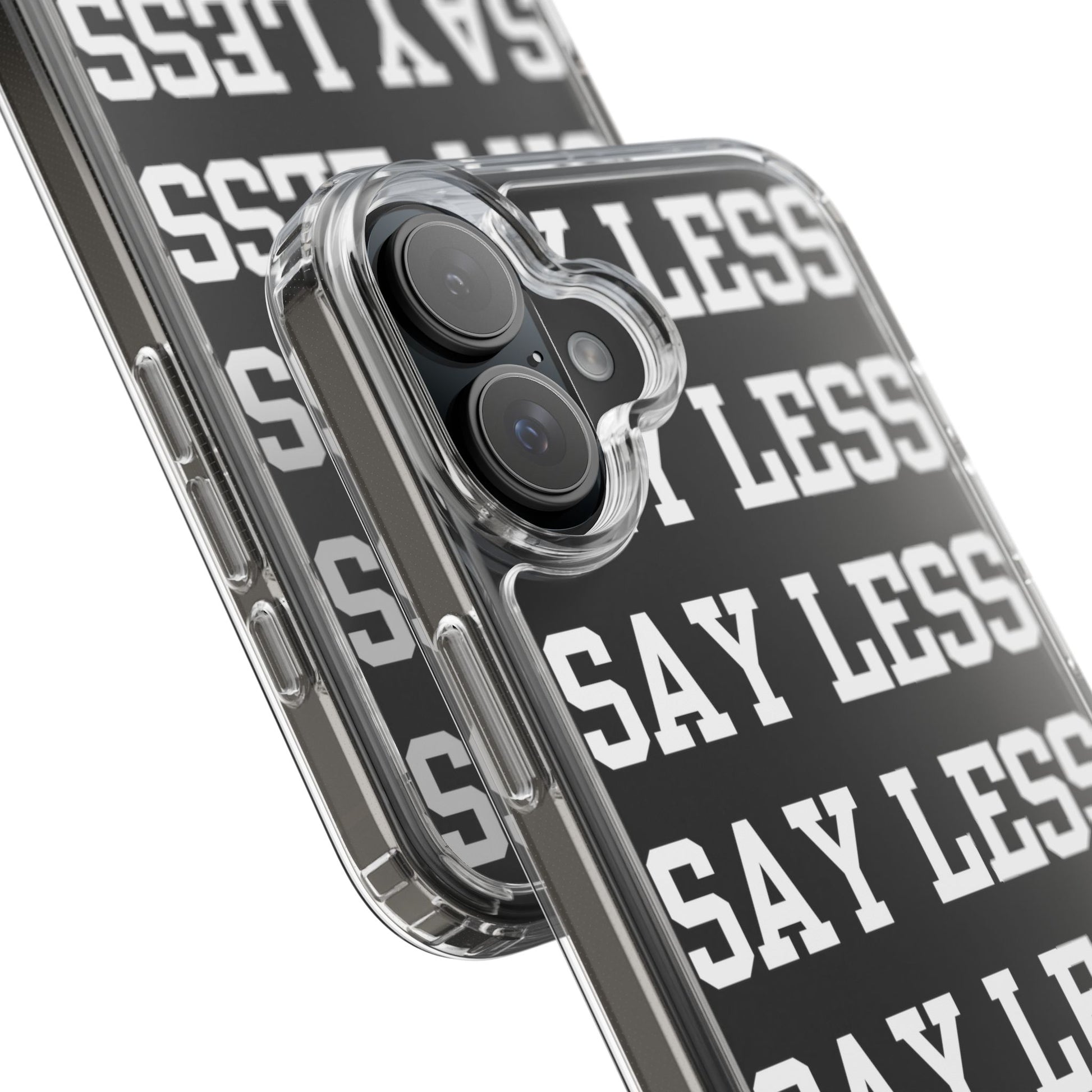 "Say Less" Mobile Case - Clear