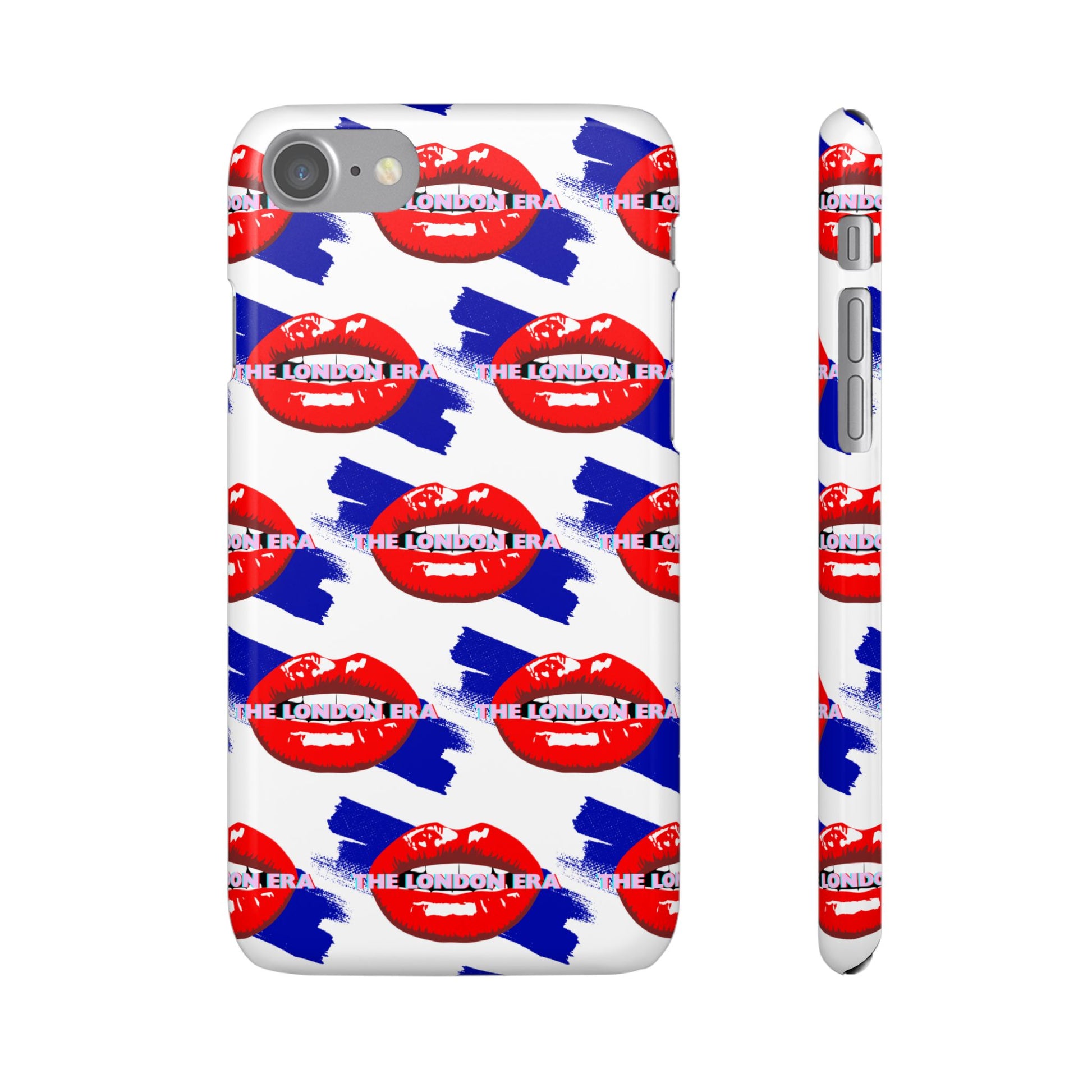 "The London Era" Mobile Snap Case - White