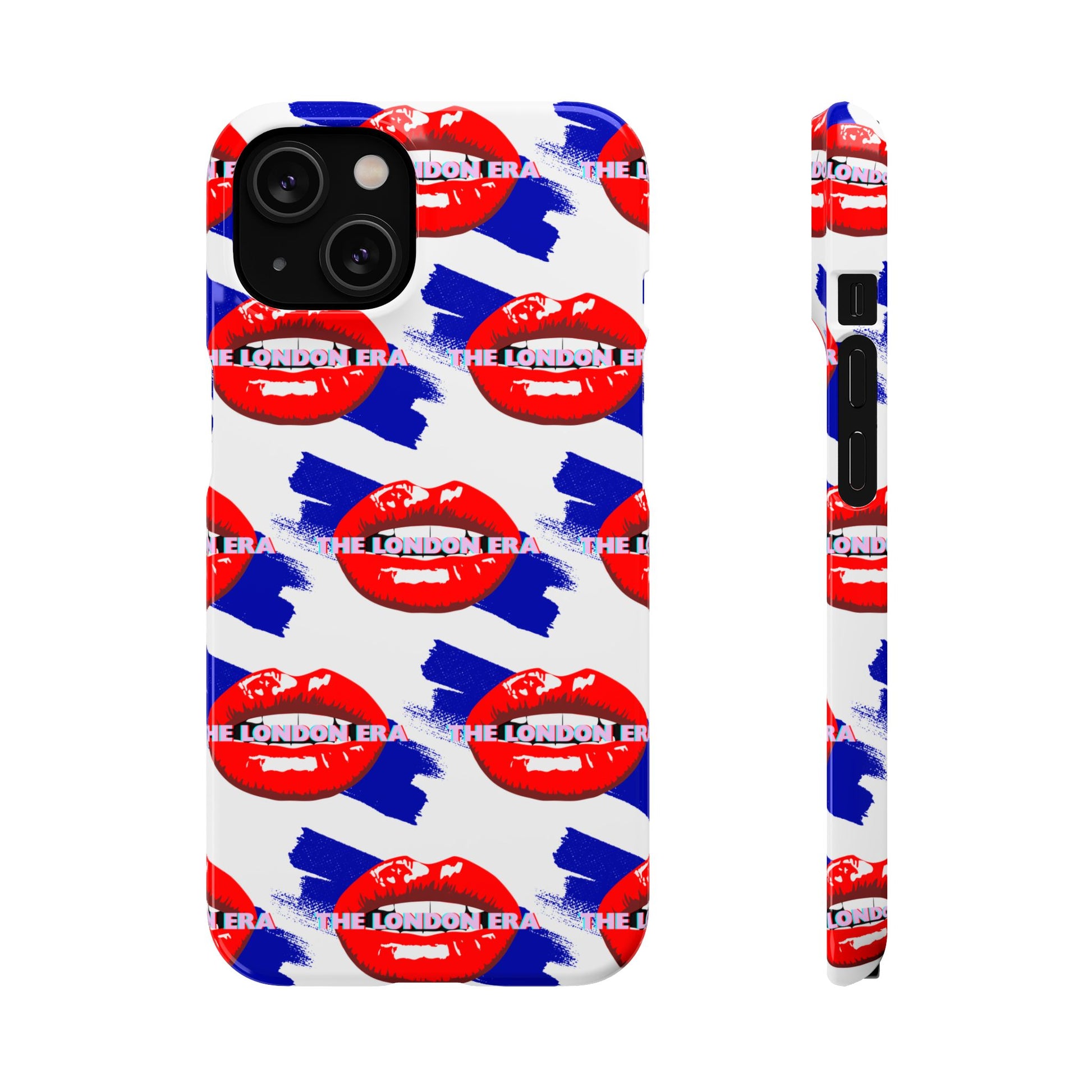 "The London Era" Mobile Snap Case - White