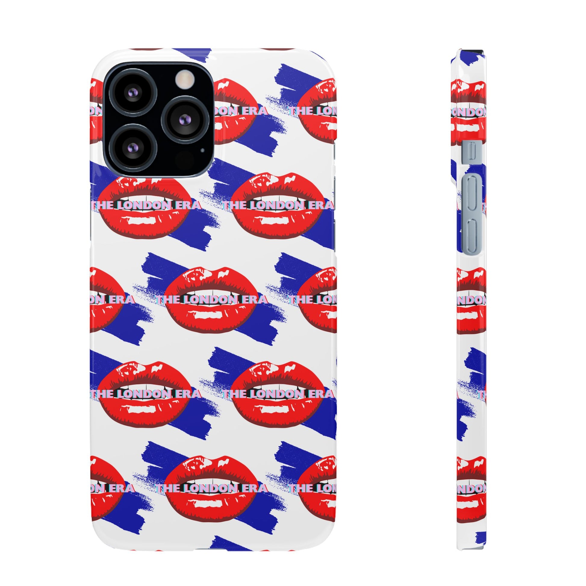 "The London Era" Mobile Snap Case - White