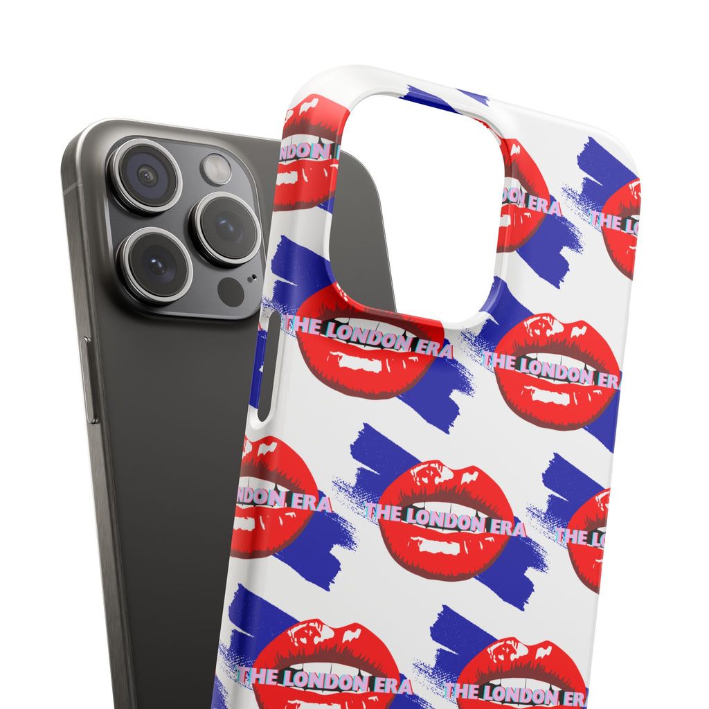 "The London Era" Mobile Snap Case - White