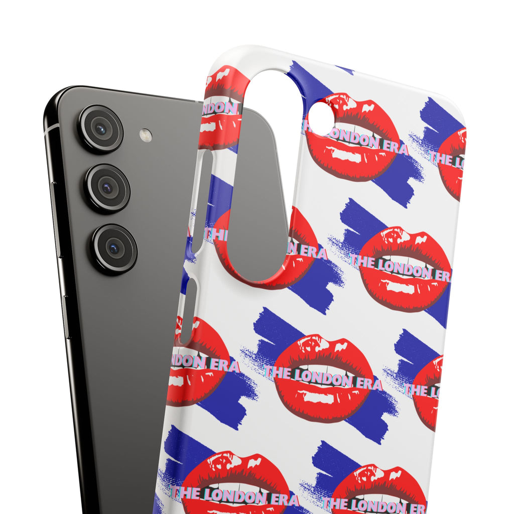 "The London Era" Mobile Snap Case - White