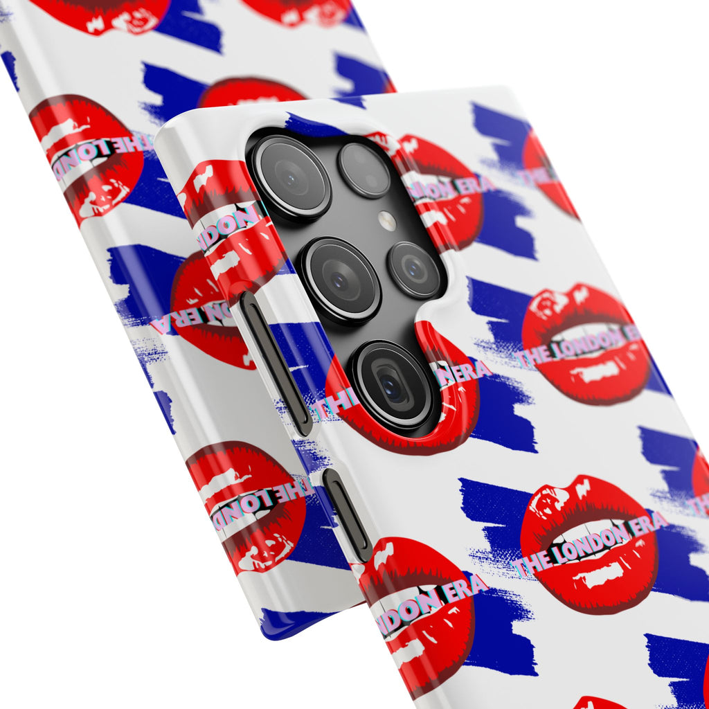 "The London Era" Mobile Snap Case - White