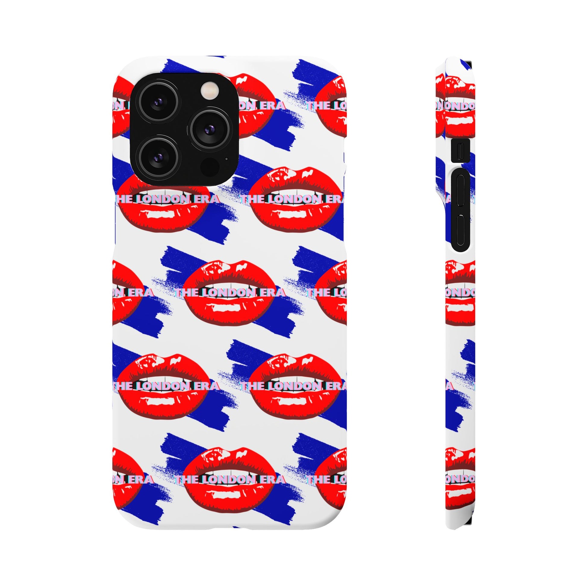 "The London Era" Mobile Snap Case - White