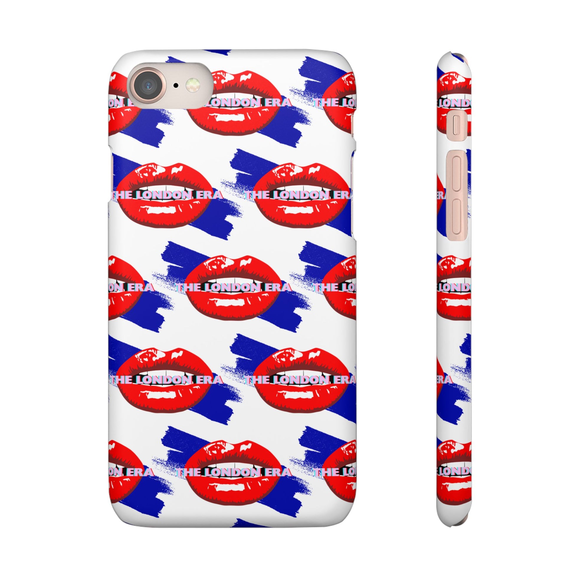 "The London Era" Mobile Snap Case - White