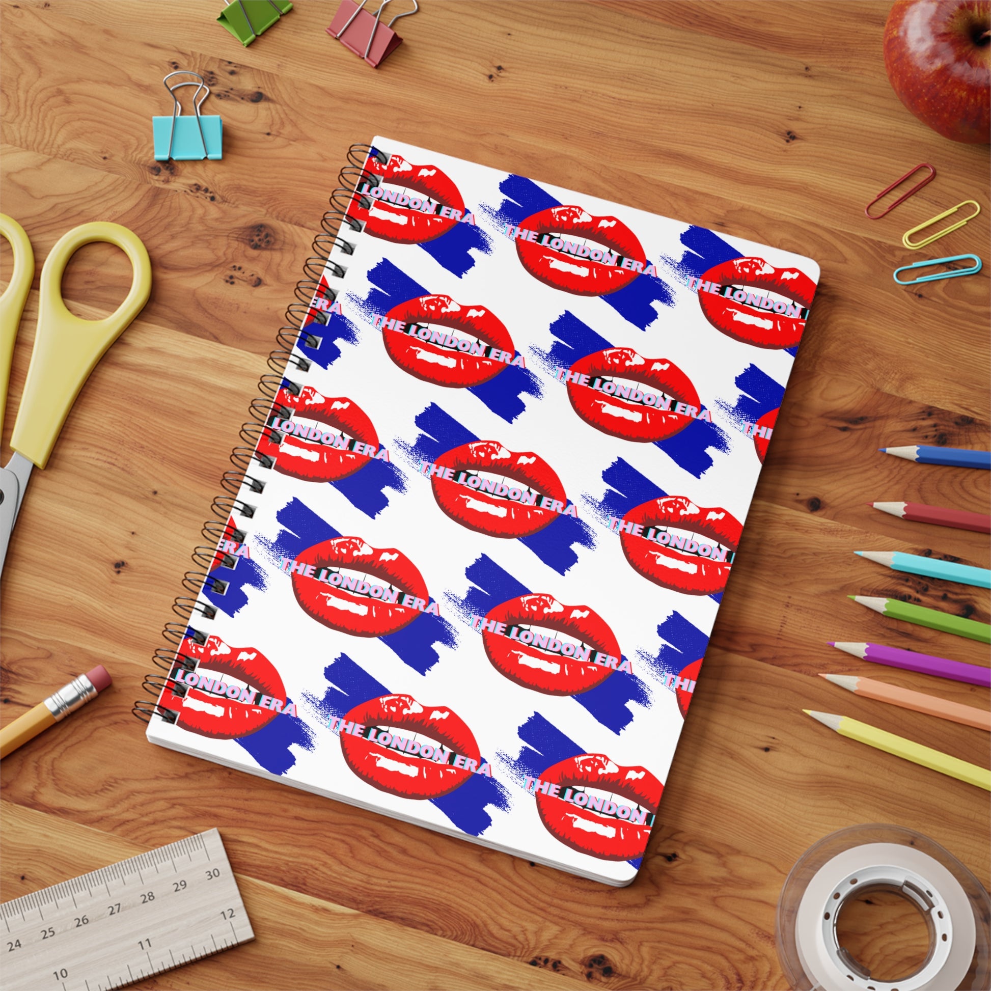 "The London Era" Softcover A5 Notebook
