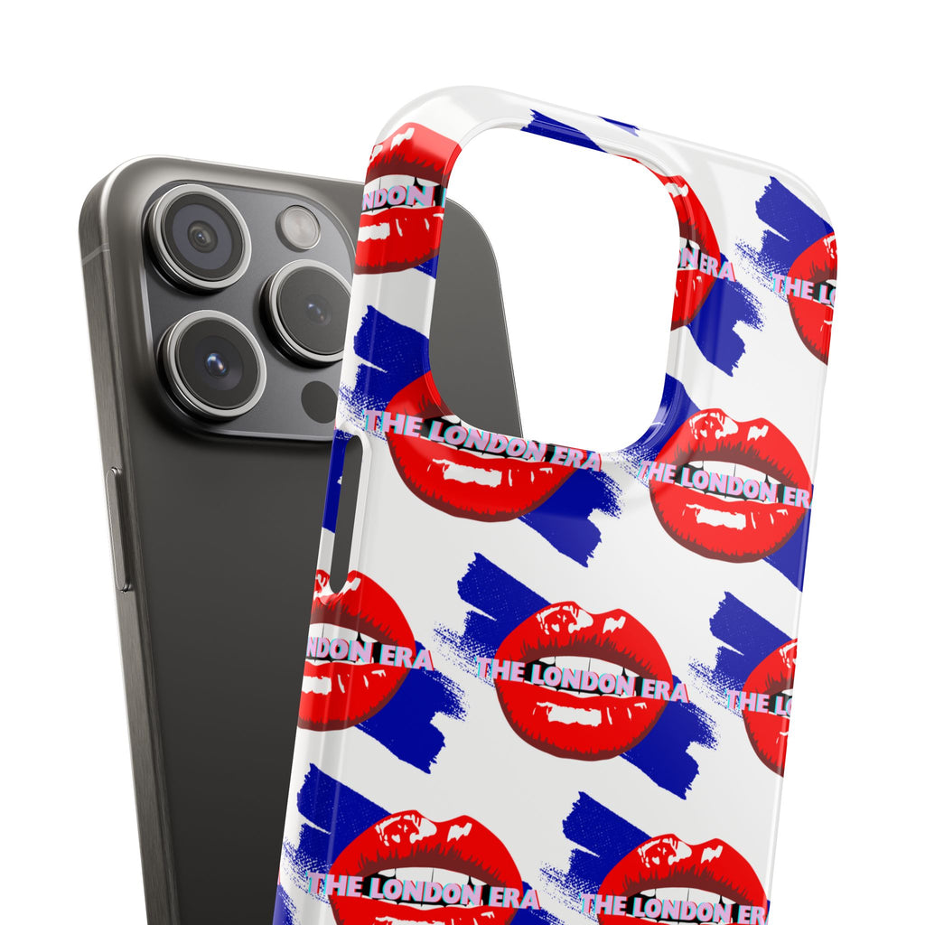 "The London Era" Mobile Snap Case - White