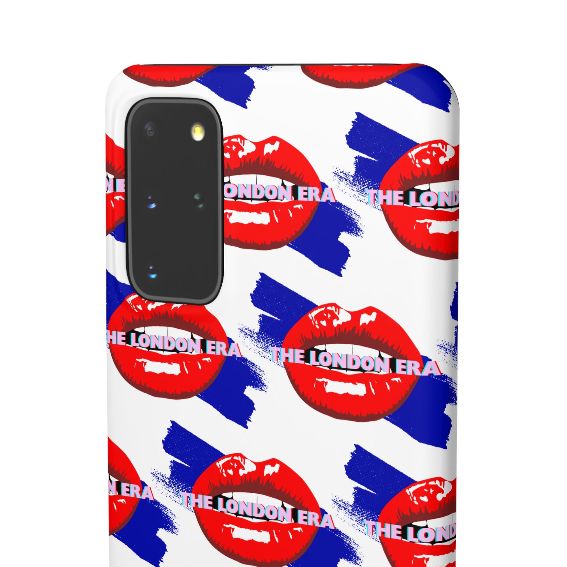 "The London Era" Mobile Snap Case - White