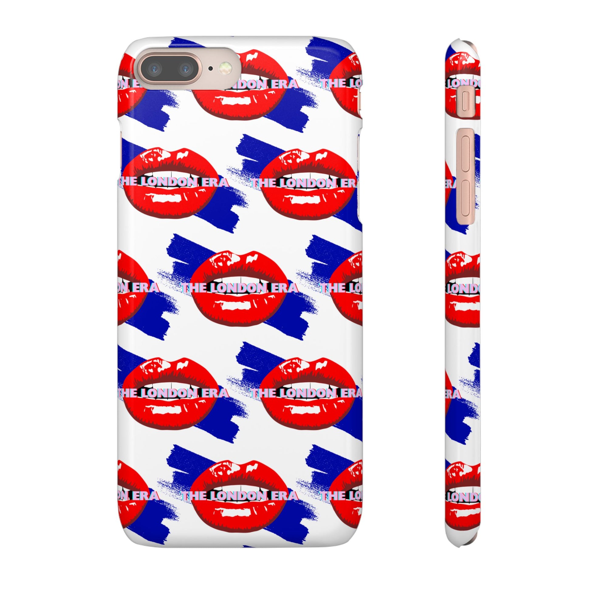 "The London Era" Mobile Snap Case - White