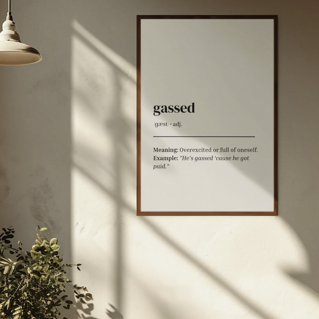 'Gassed' Print
