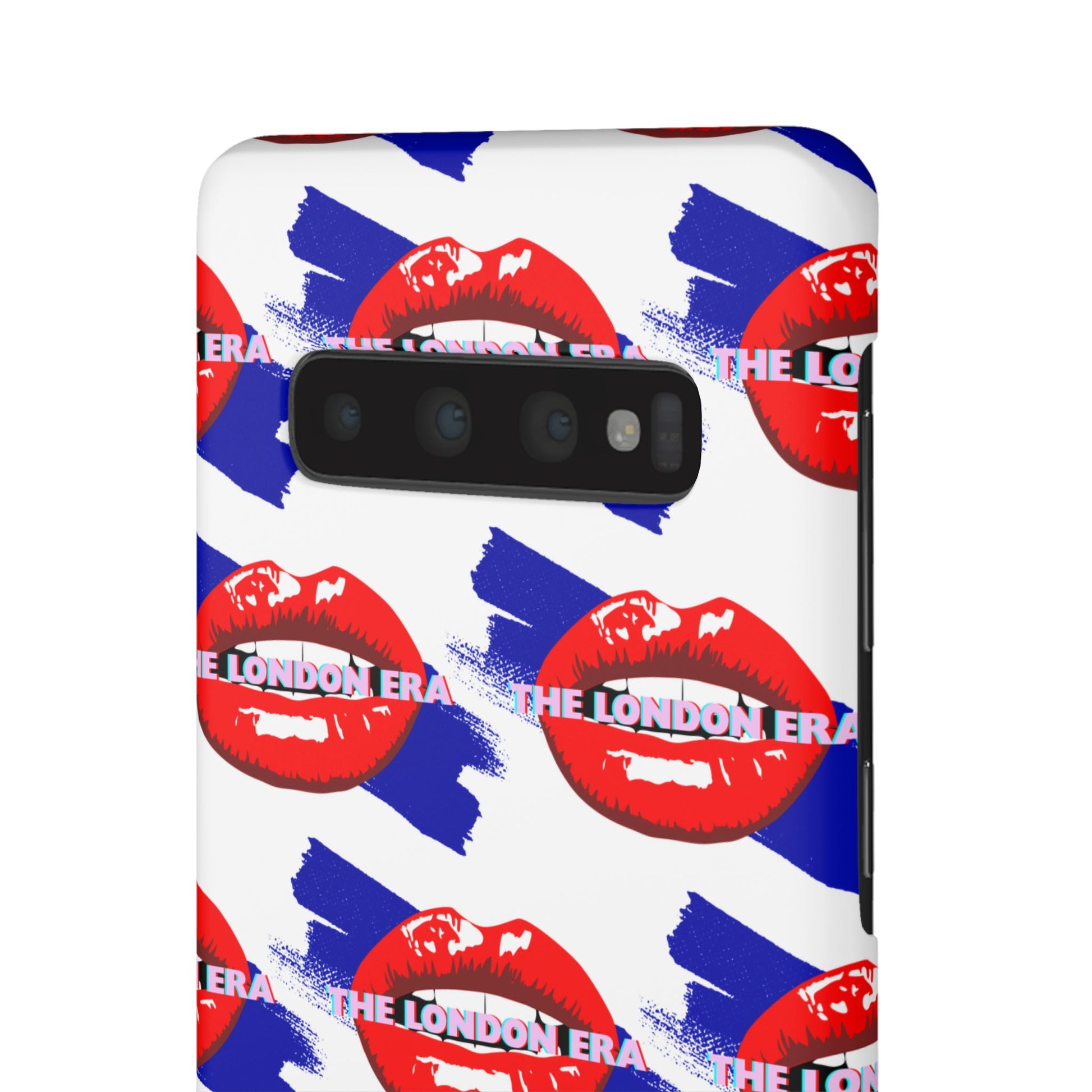 "The London Era" Mobile Snap Case - White