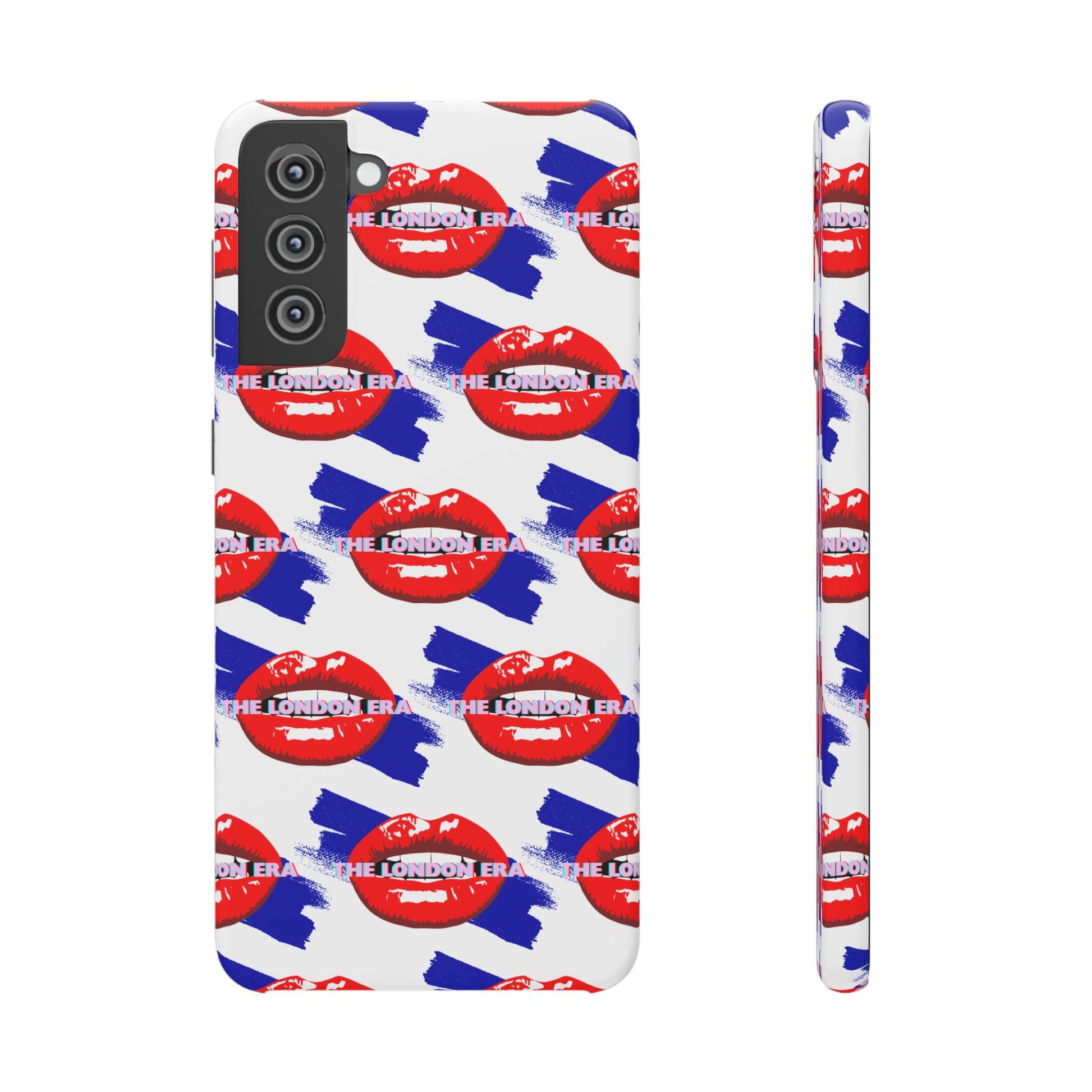 "The London Era" Mobile Snap Case - White