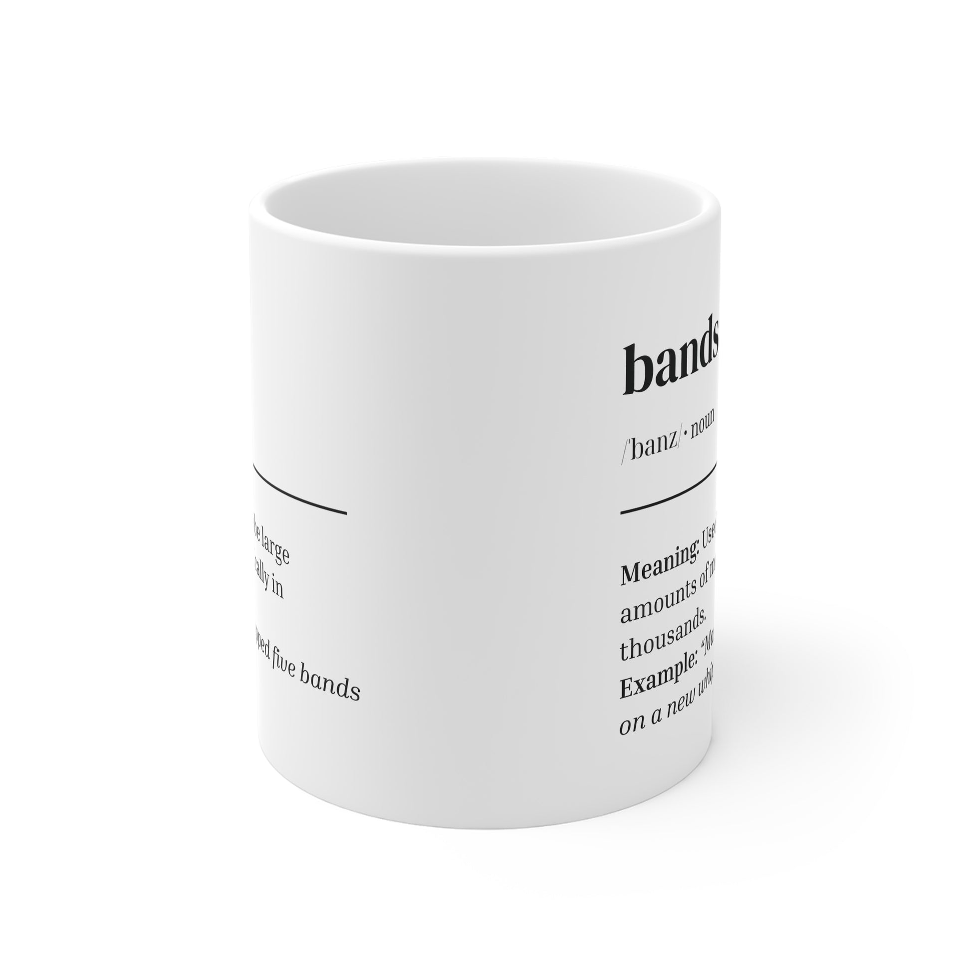 'Bands' Mug