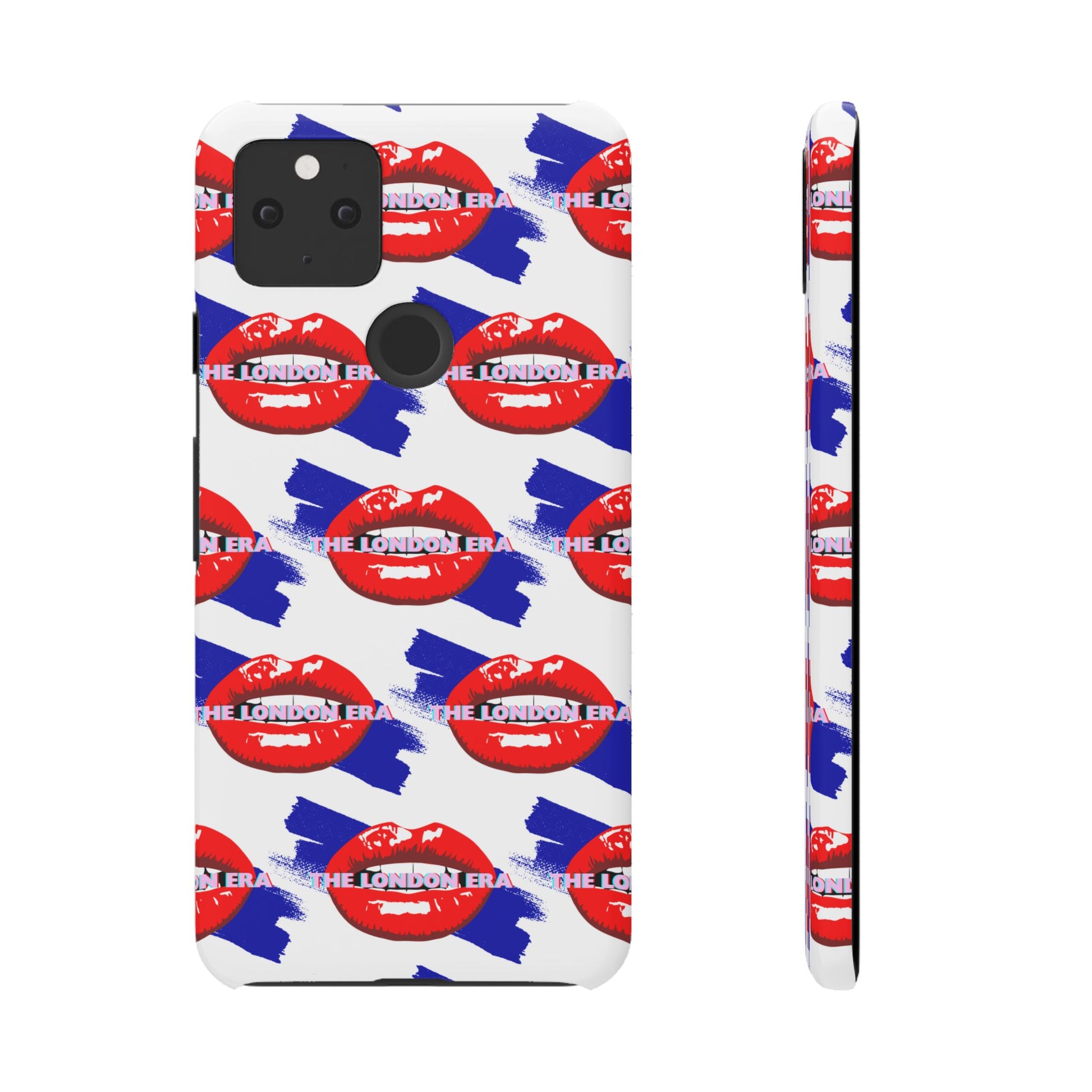 "The London Era" Mobile Snap Case - White
