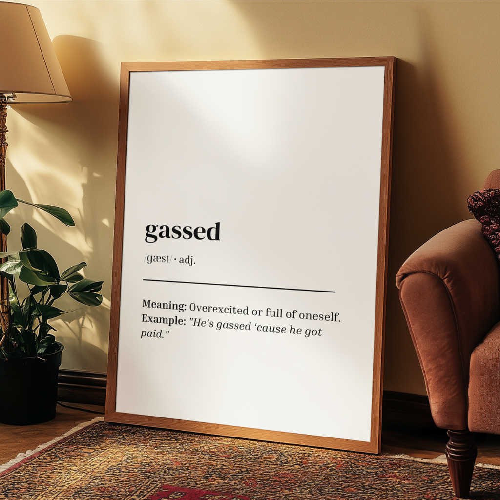 'Gassed' Print