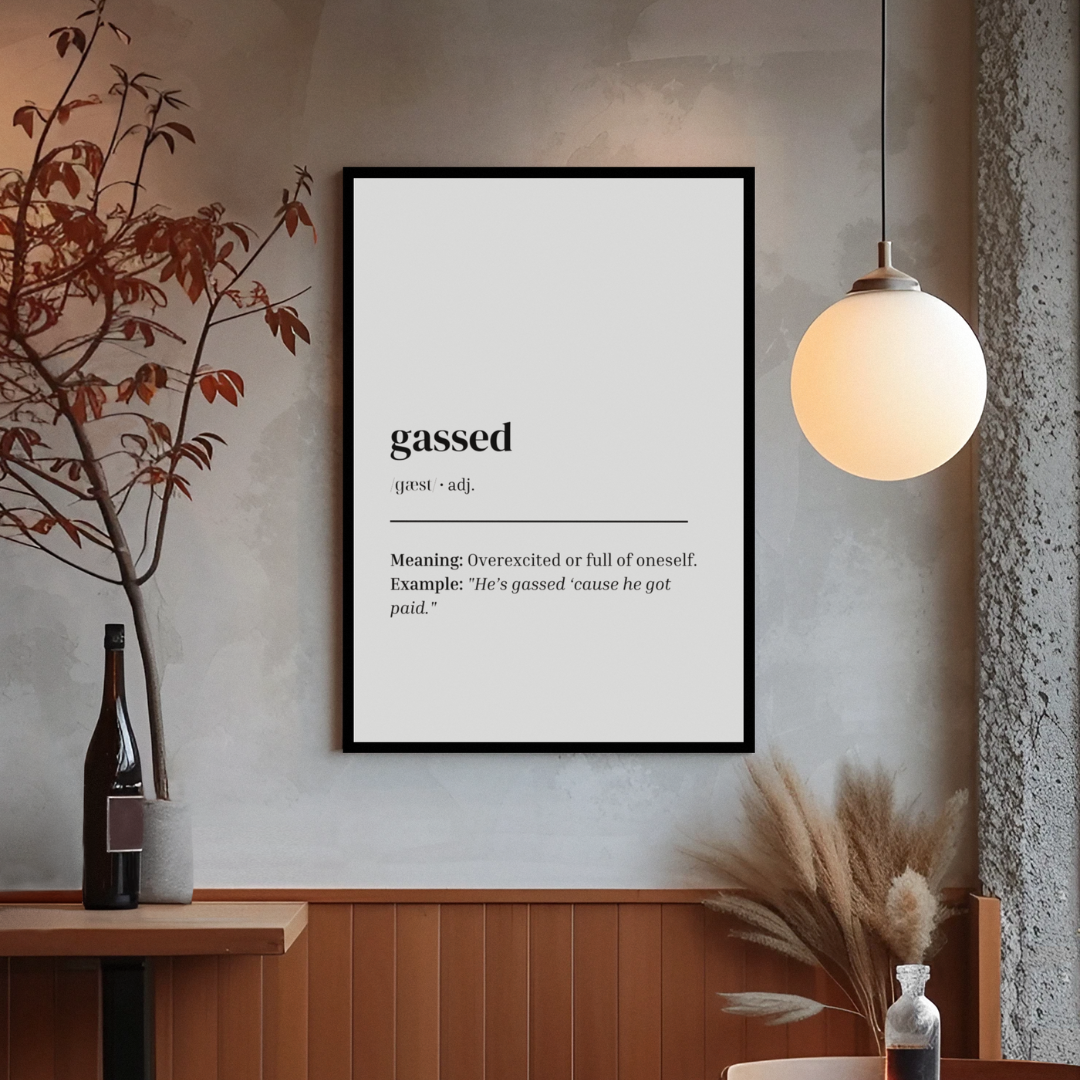 'Gassed' Print