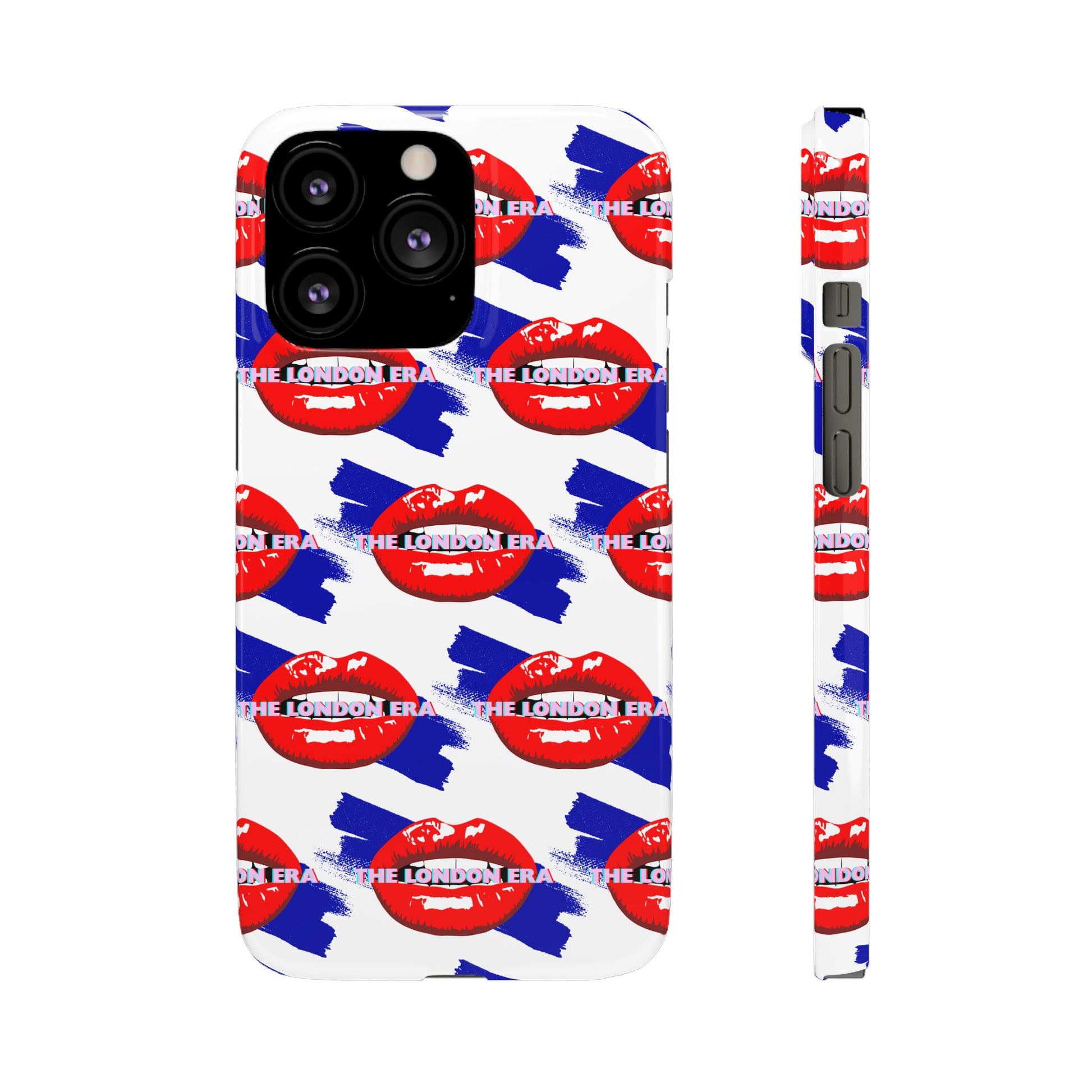 "The London Era" Mobile Snap Case - White