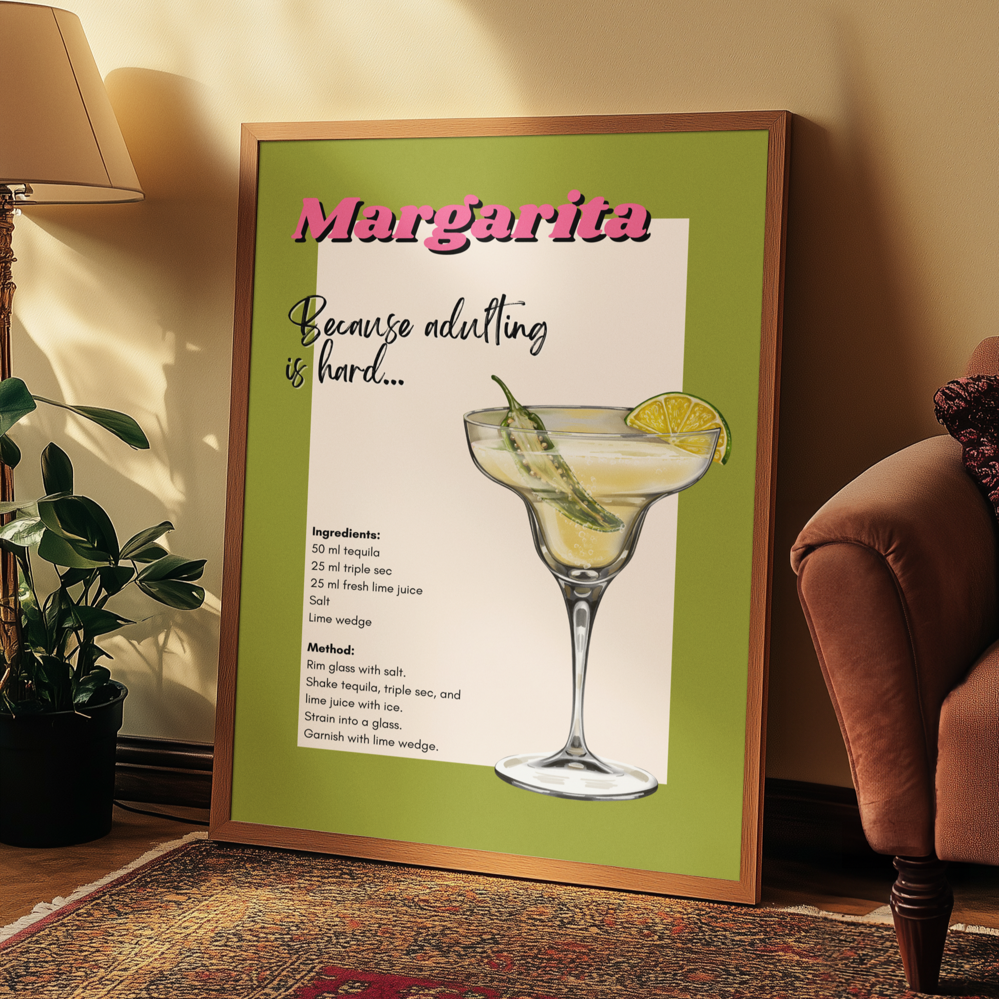 'Margarita' Print