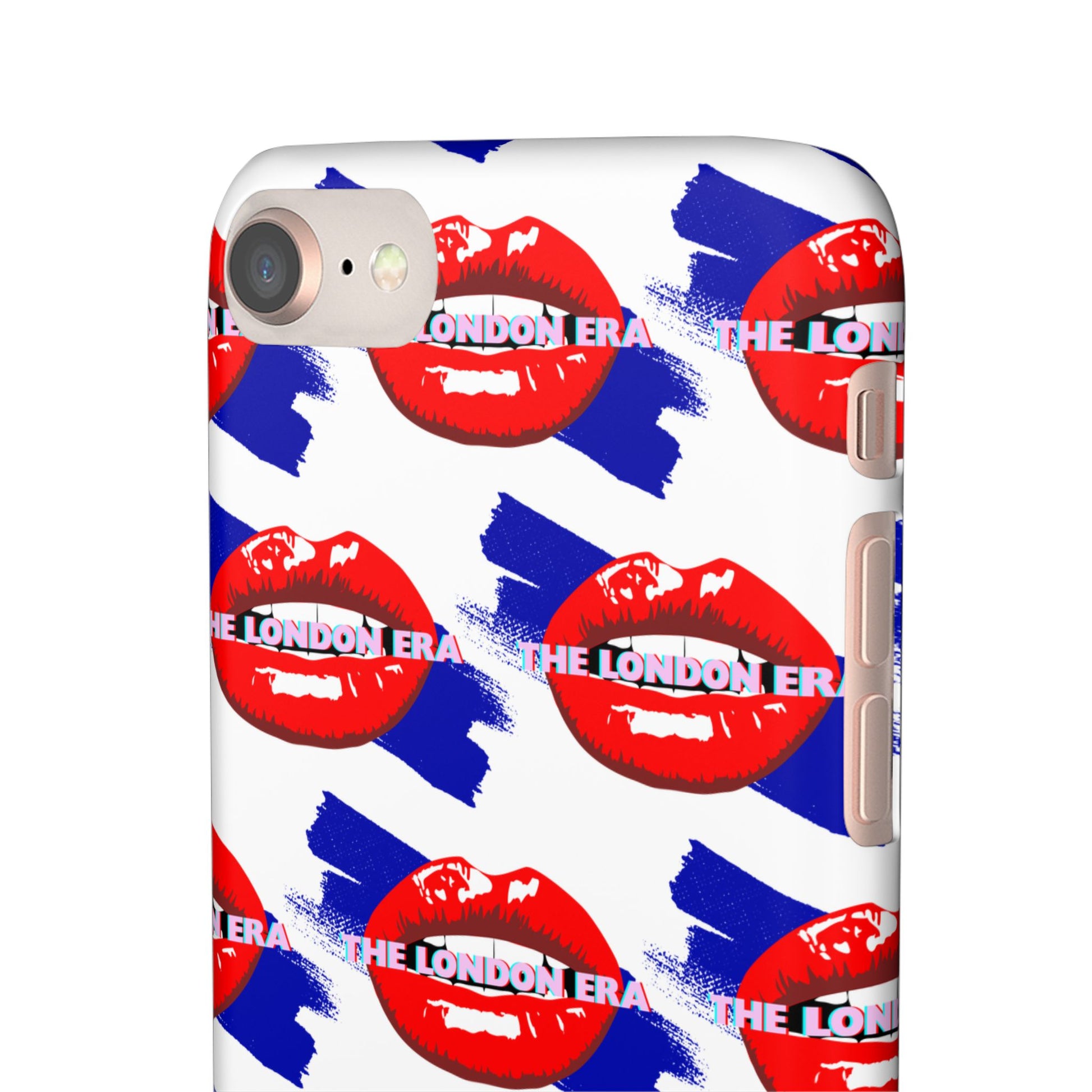 "The London Era" Mobile Snap Case - White