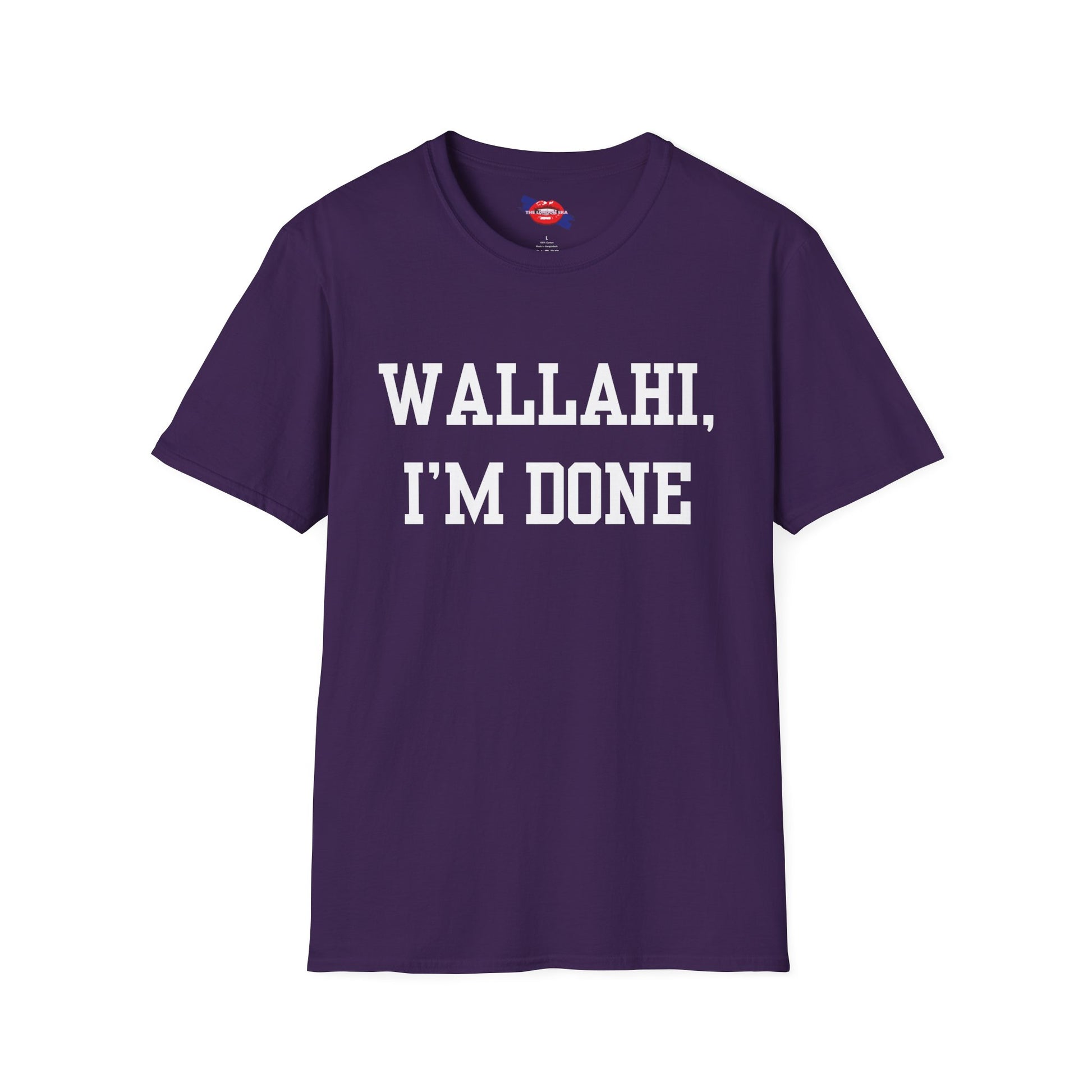 'Wallahi I'm Done' Unisex T-Shirt