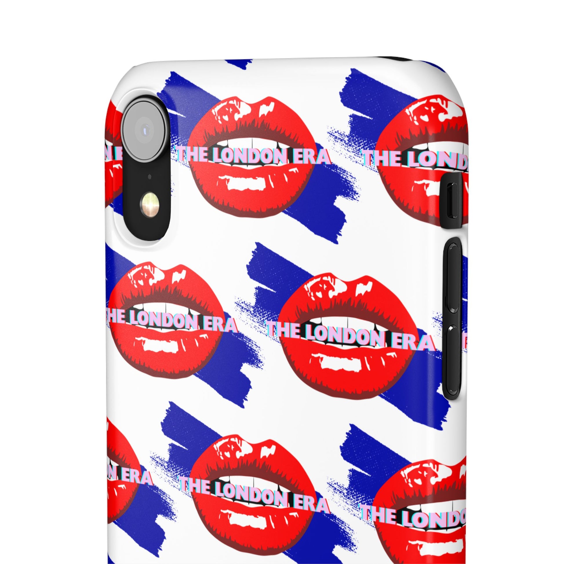 "The London Era" Mobile Snap Case - White