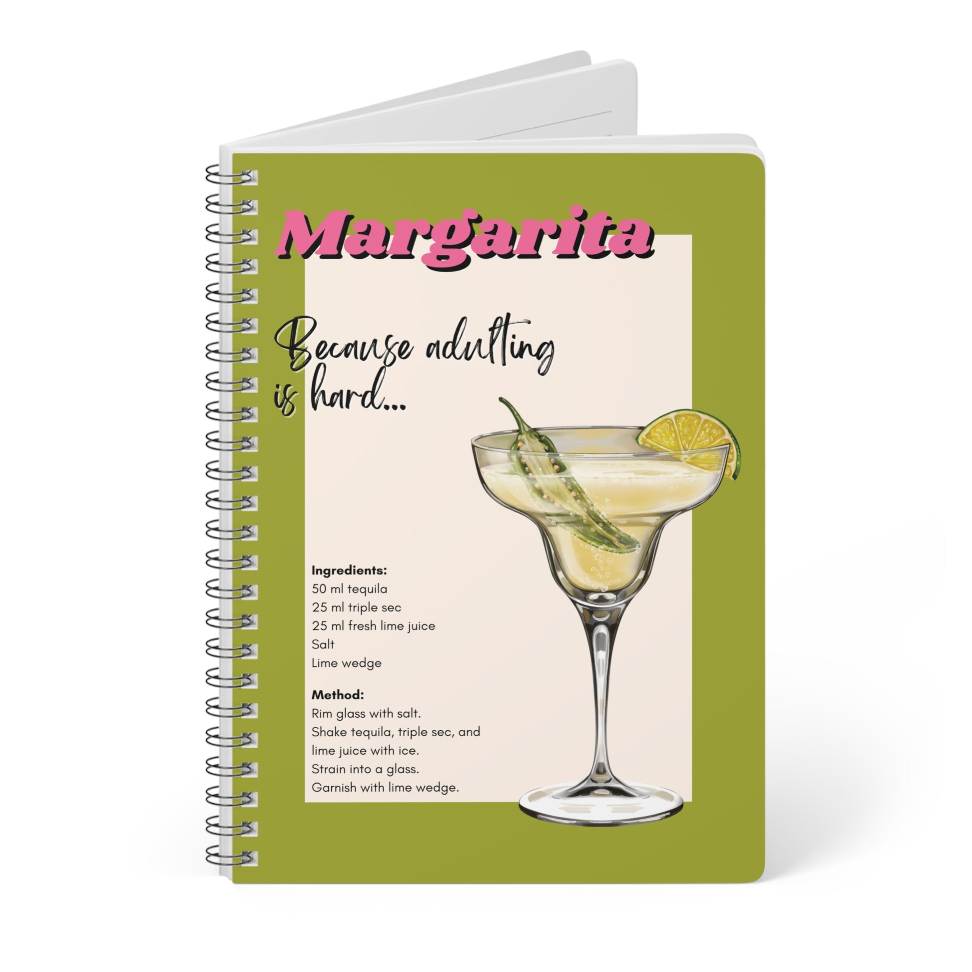 "Margarita" Softcover A5 Notebook