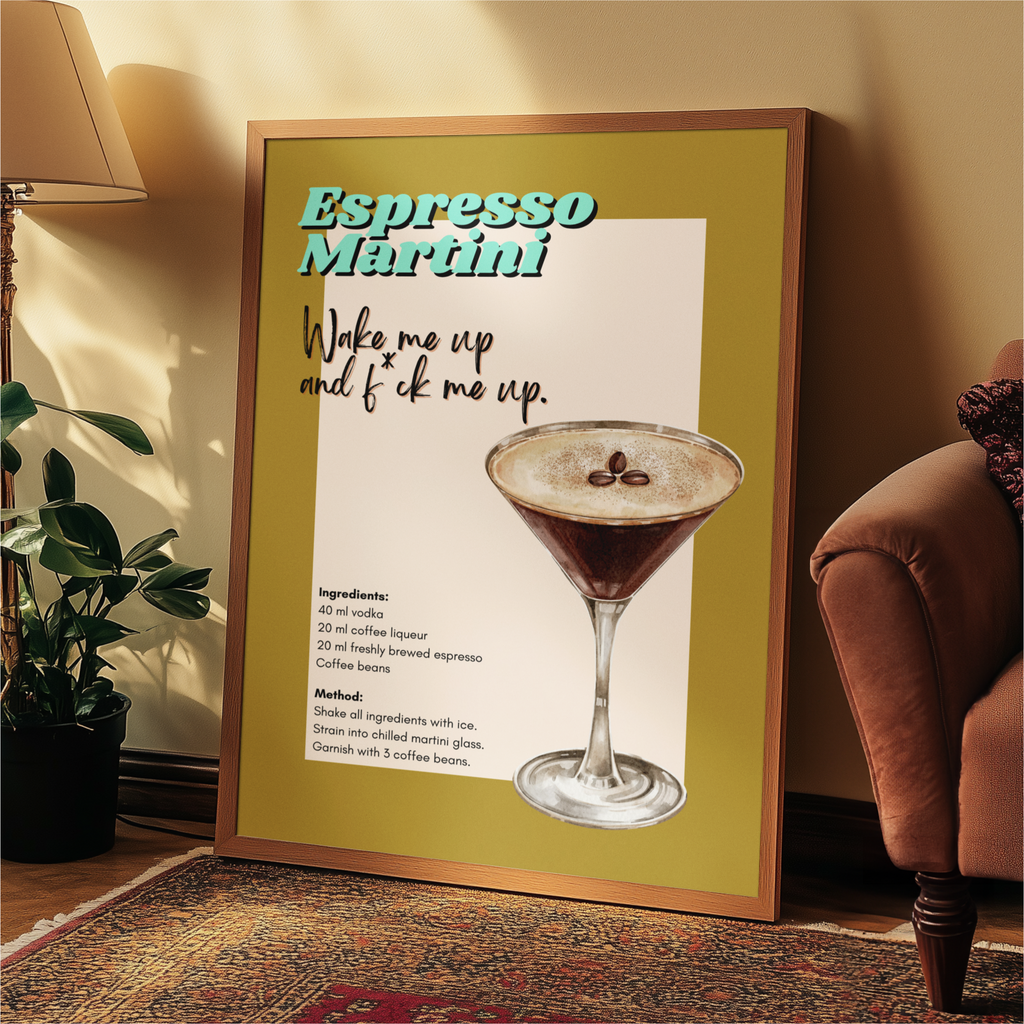'Espresso Martini' Print