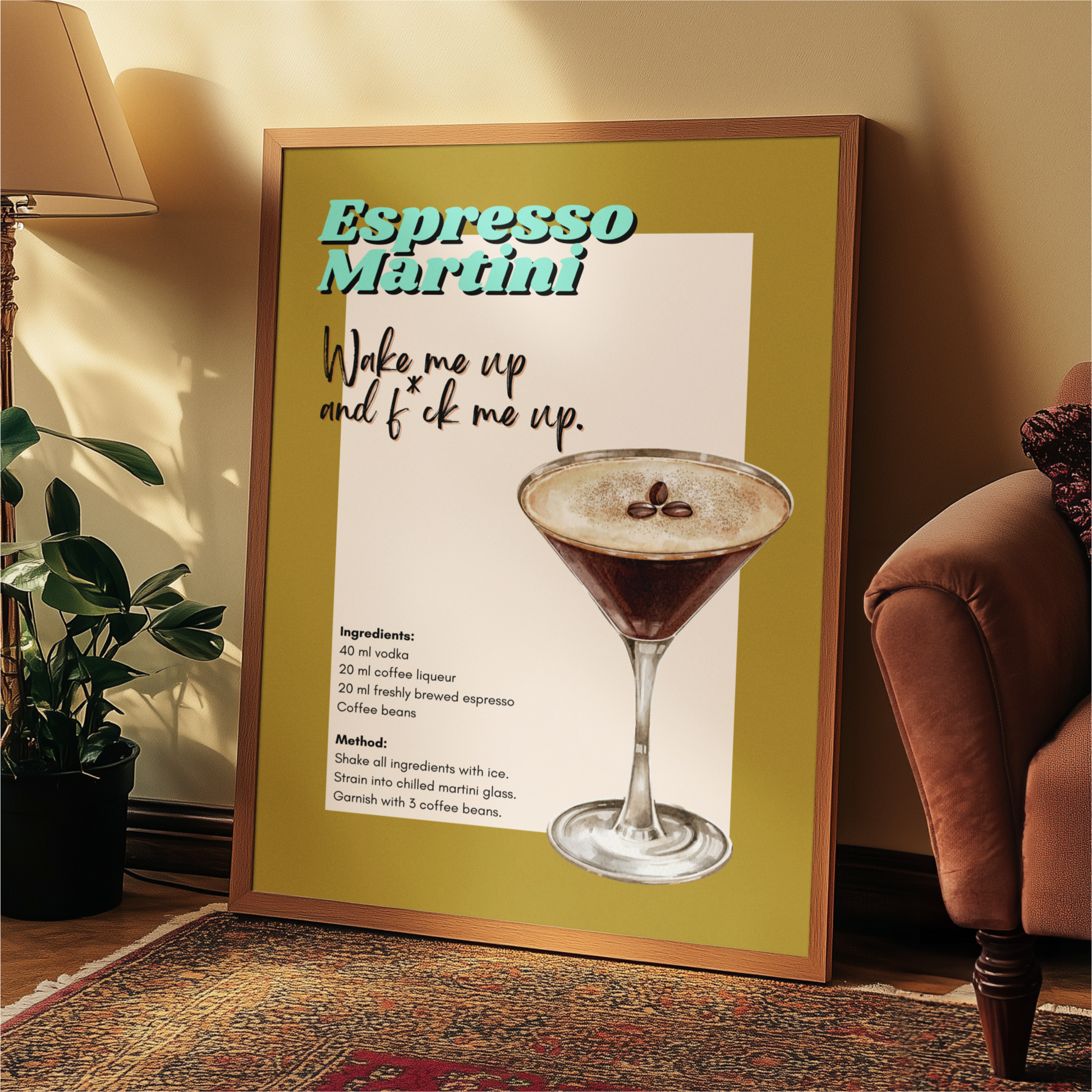'Espresso Martini' Print