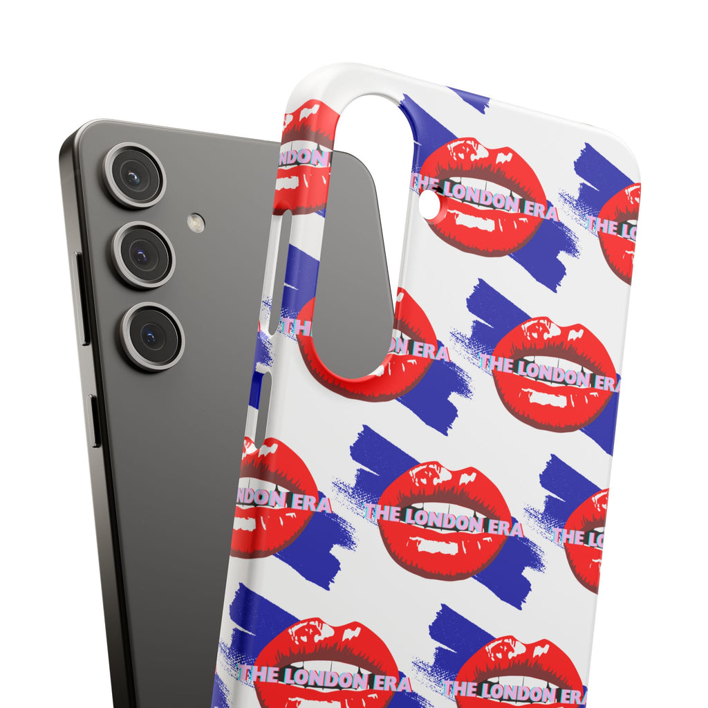 "The London Era" Mobile Snap Case - White