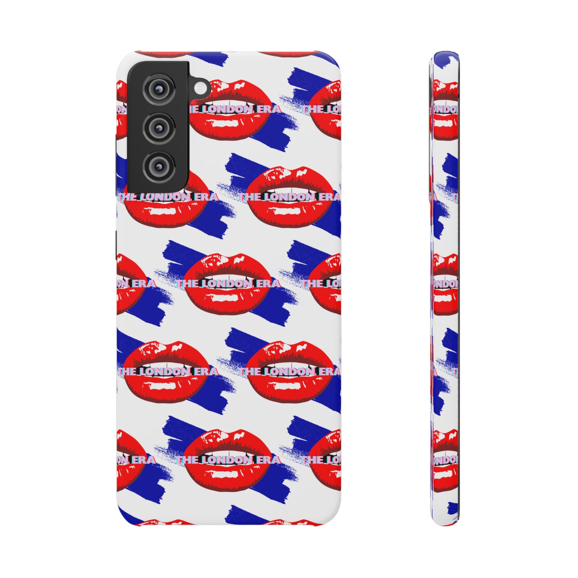 "The London Era" Mobile Snap Case - White