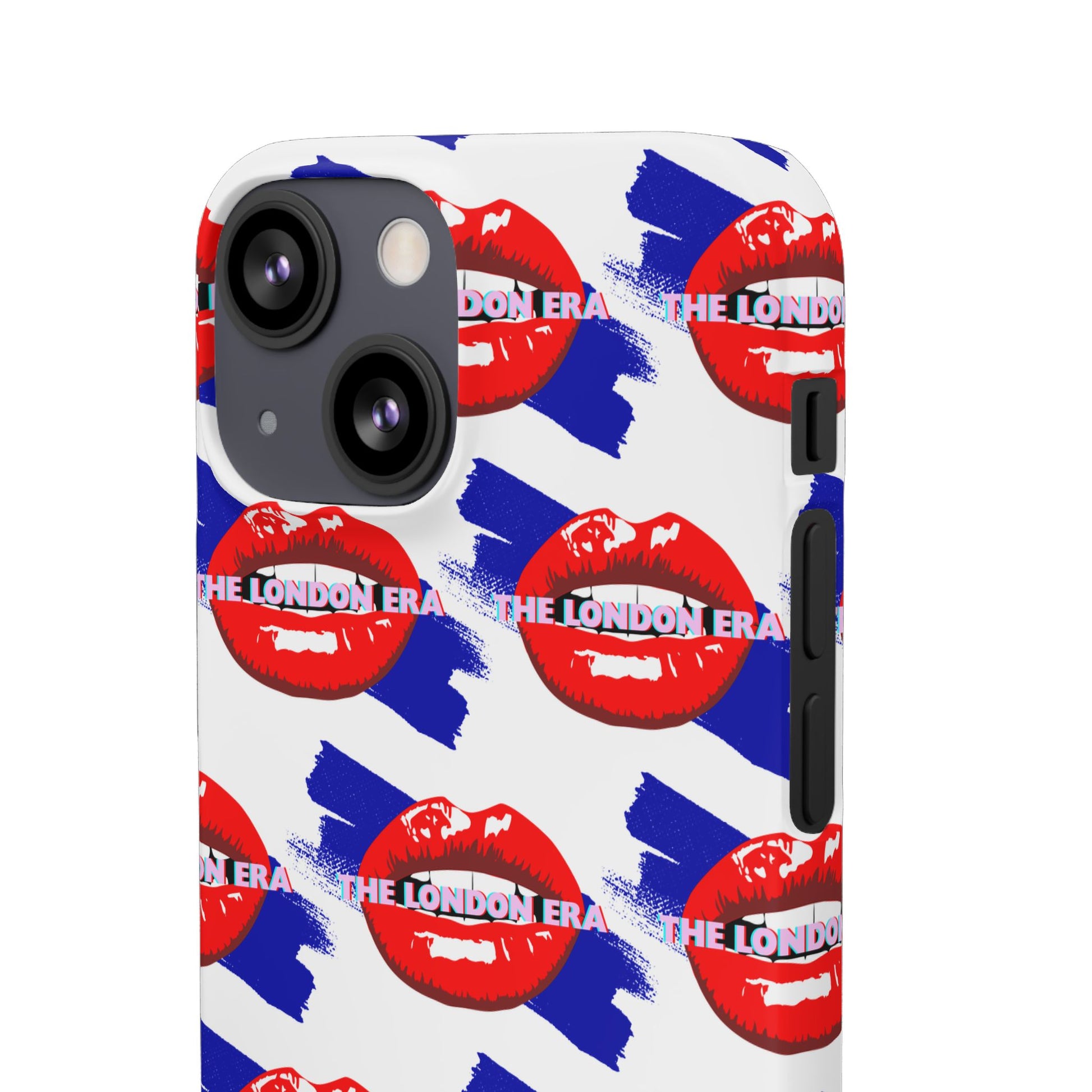 "The London Era" Mobile Snap Case - White
