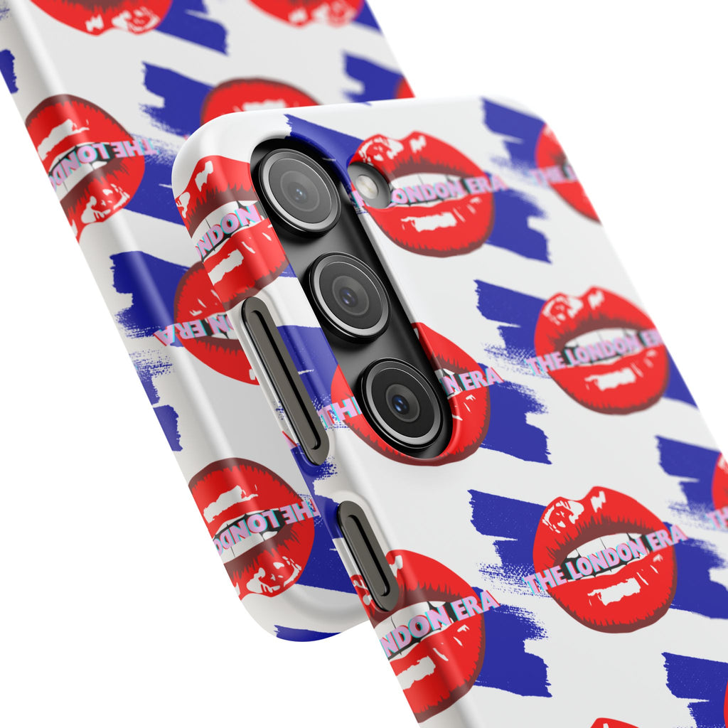 "The London Era" Mobile Snap Case - White