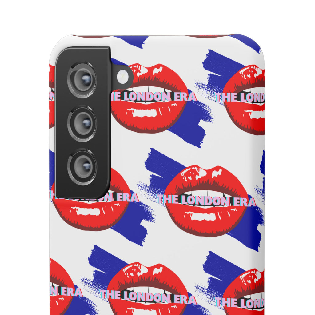 "The London Era" Mobile Snap Case - White