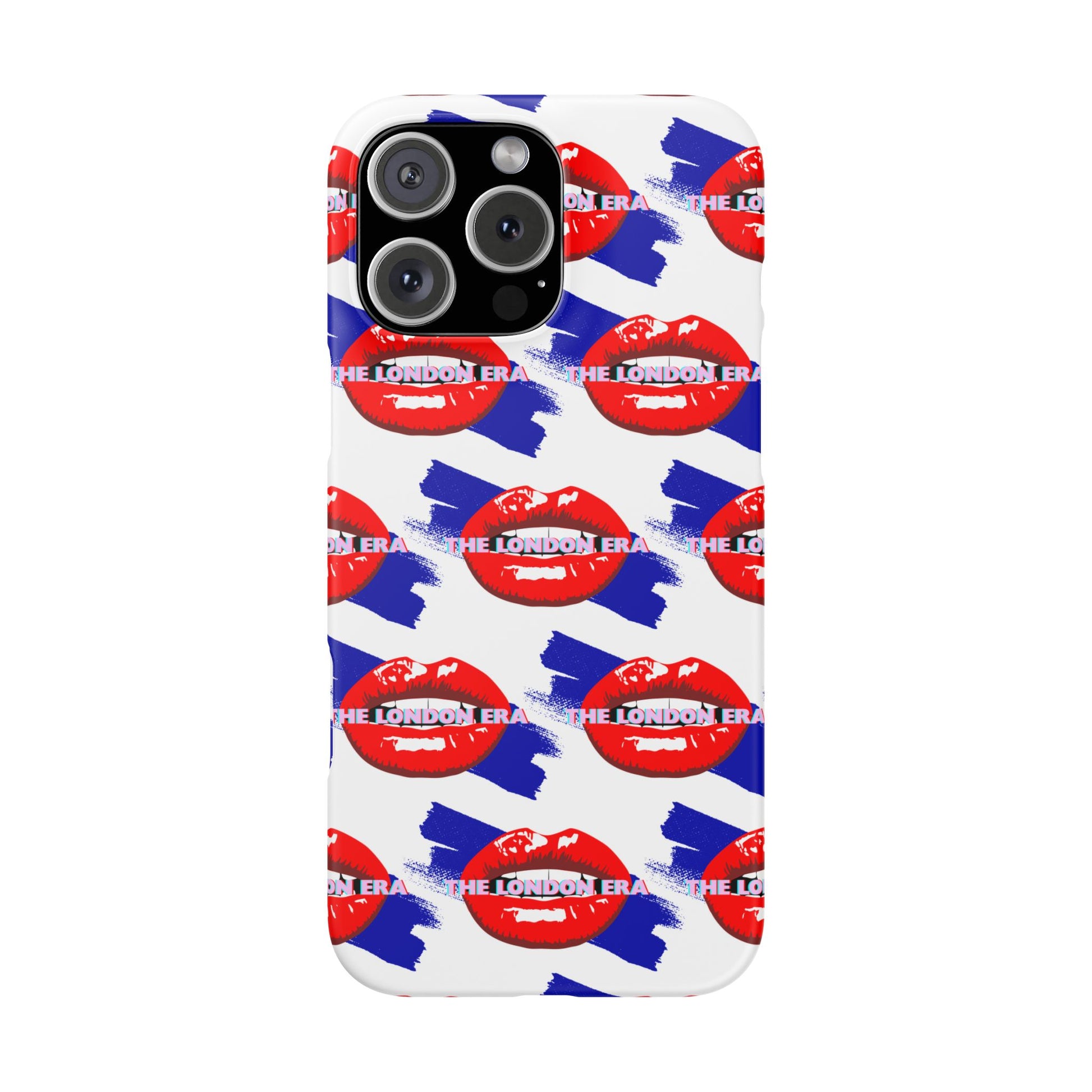 "The London Era" Mobile Snap Case - White