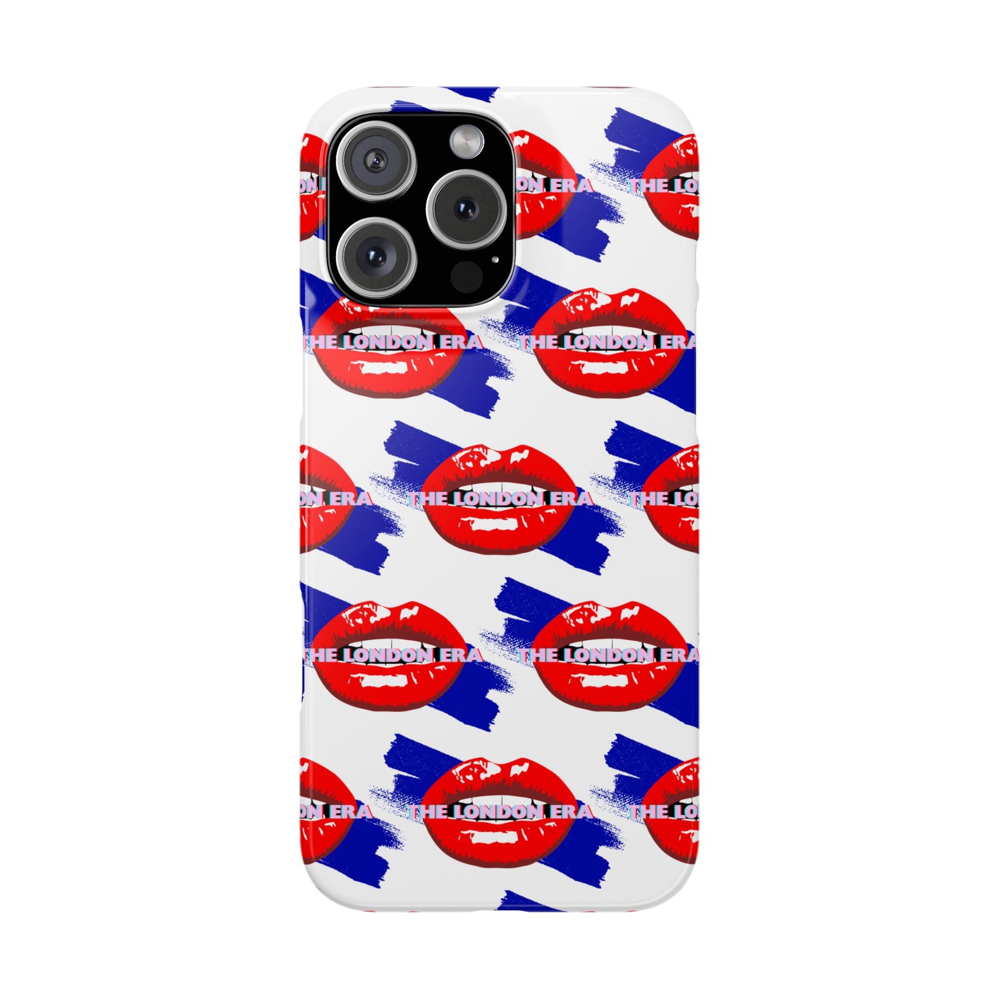 "The London Era" Mobile Snap Case - White