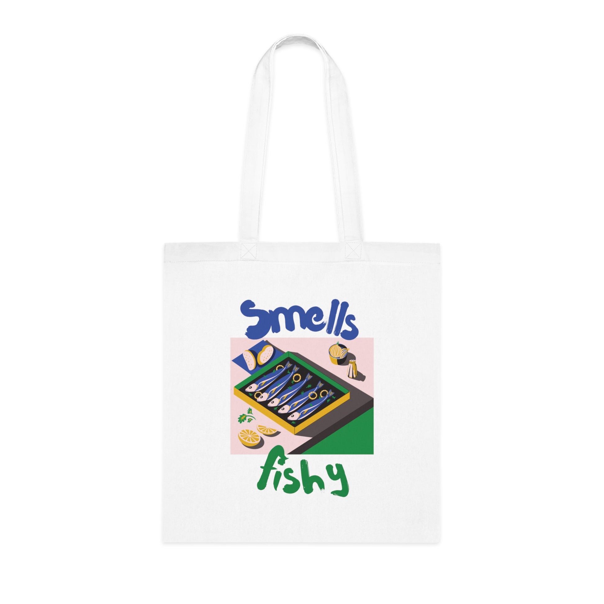 'Smells Fishy' Tote Bag