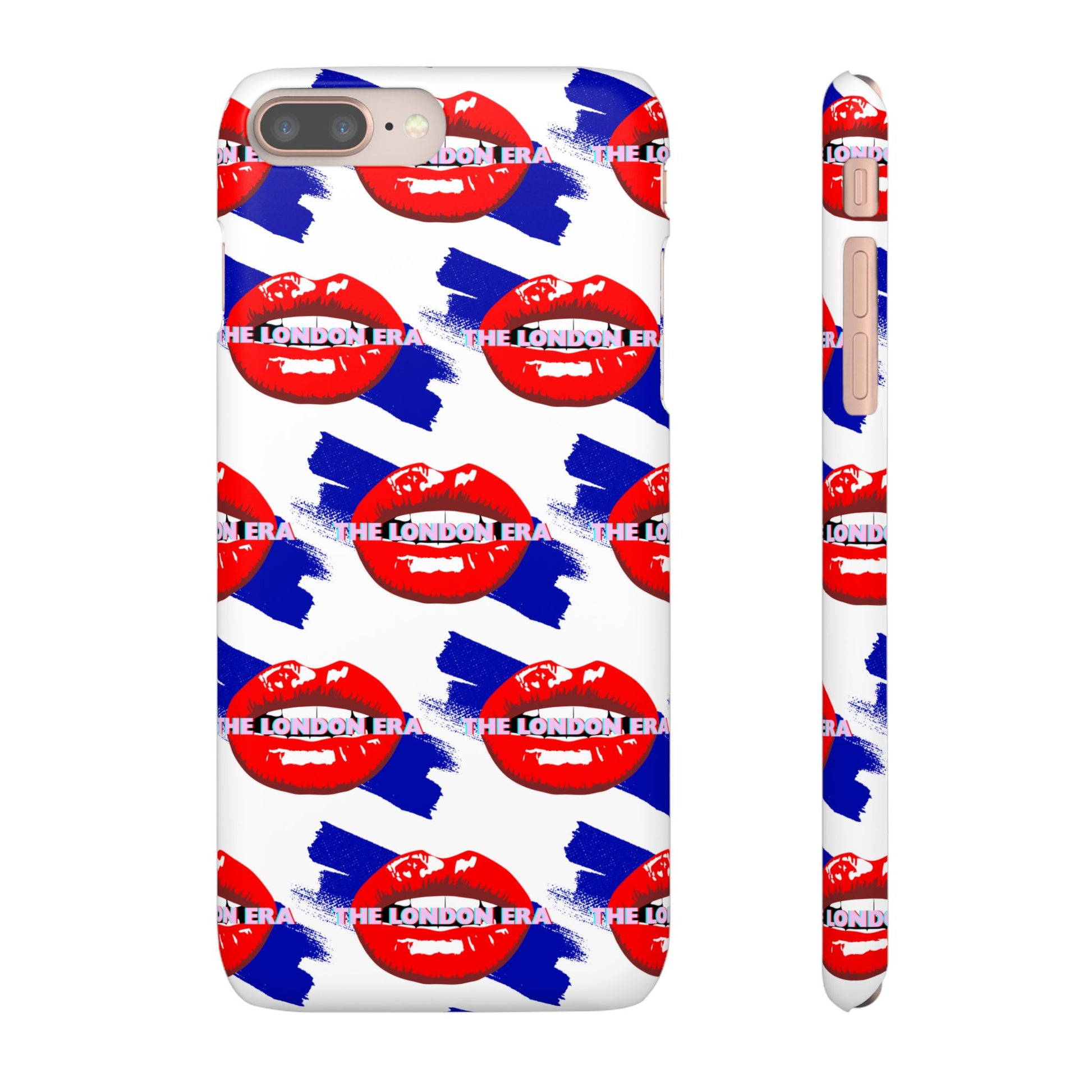 "The London Era" Mobile Snap Case - White