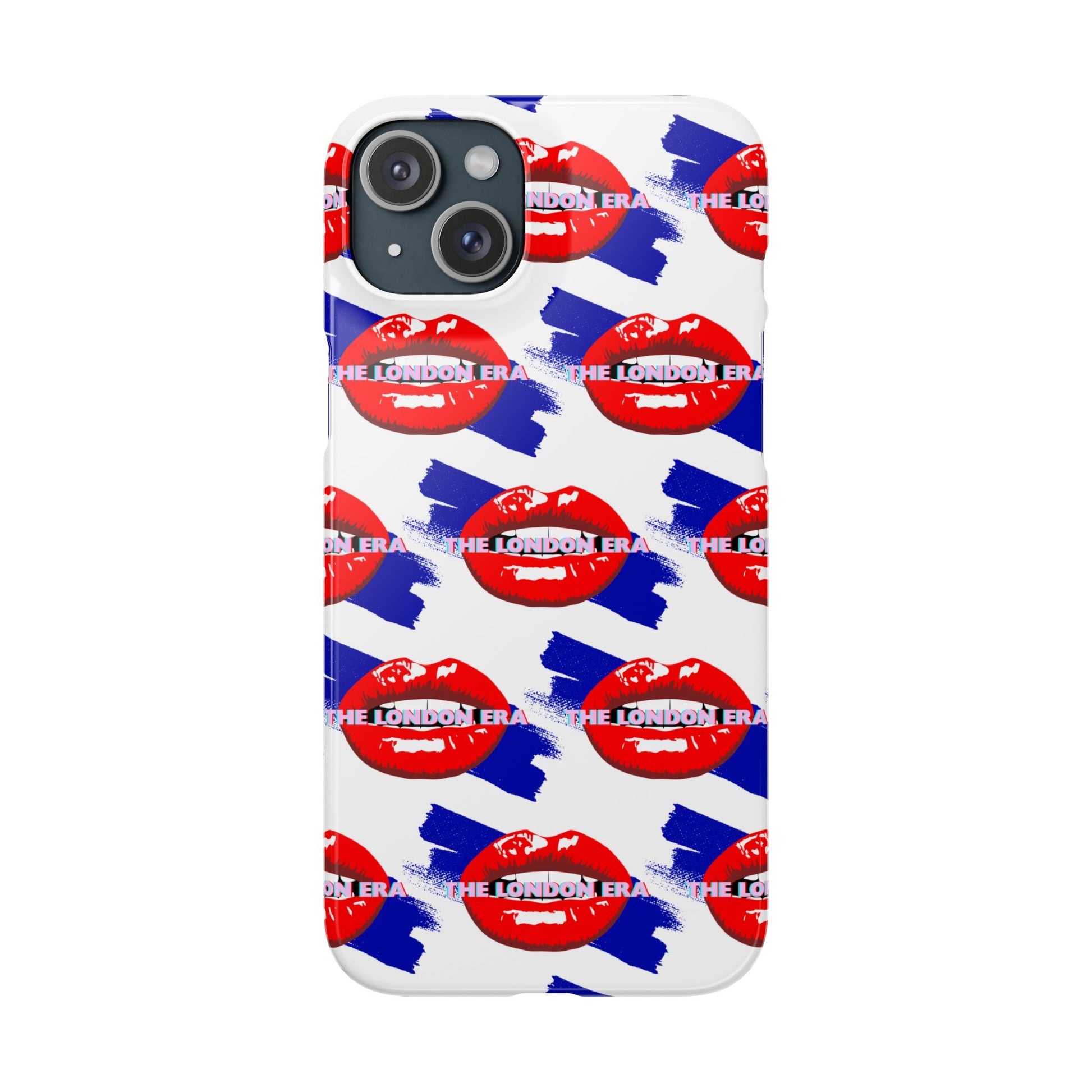 "The London Era" Mobile Snap Case - White