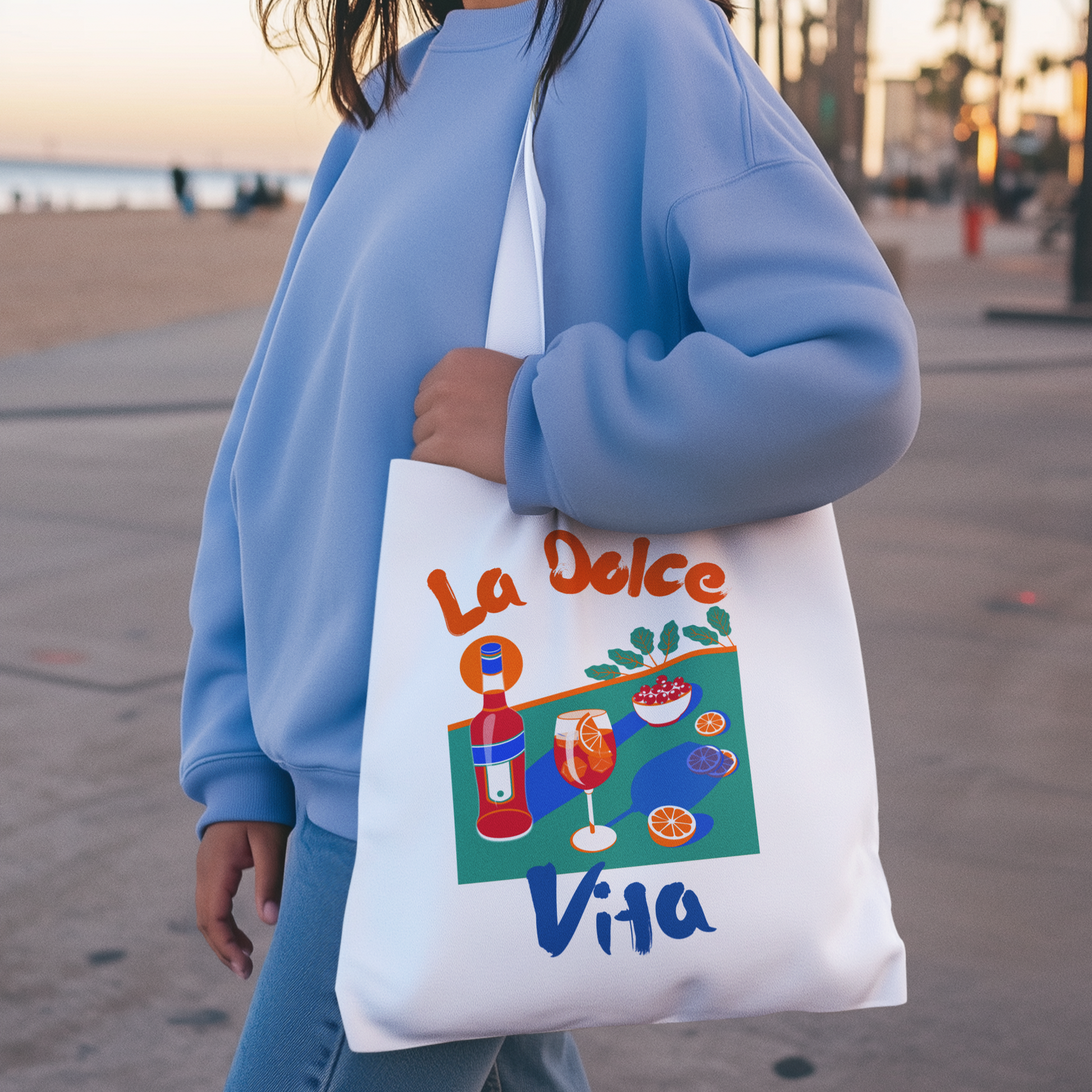 'La Dolce Vita' Tote Bag