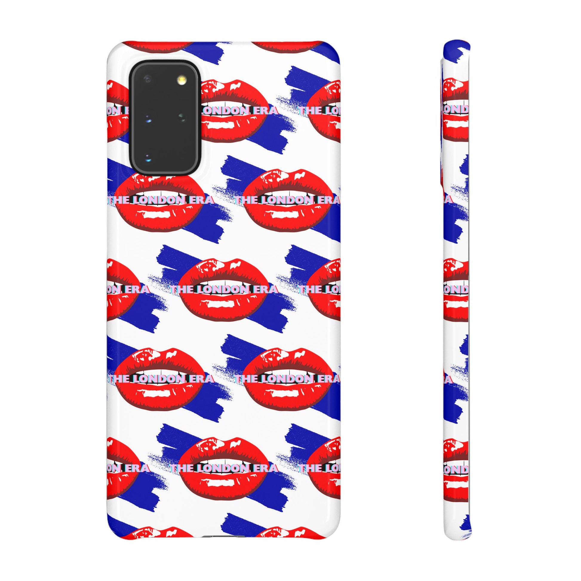 "The London Era" Mobile Snap Case - White