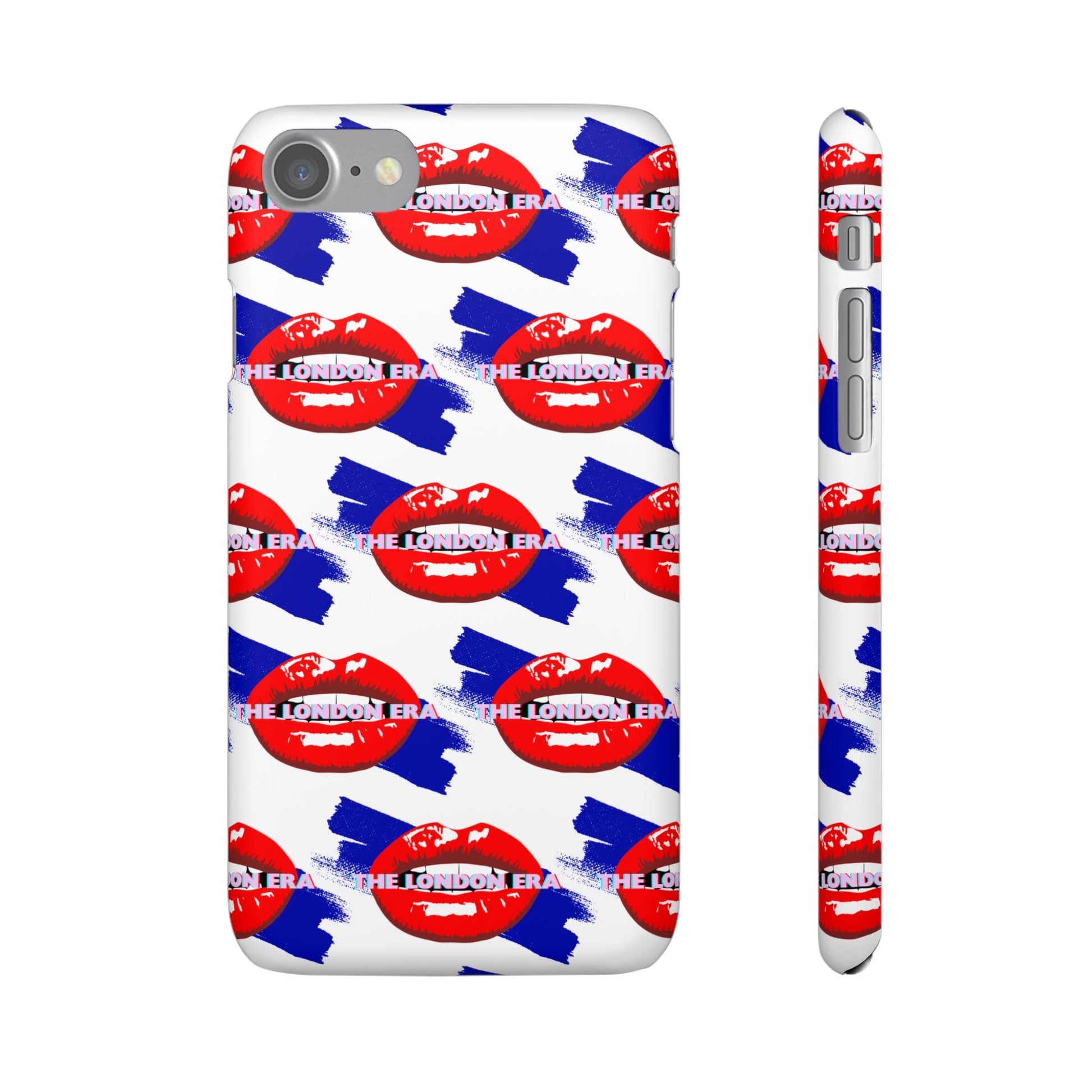 "The London Era" Mobile Snap Case - White