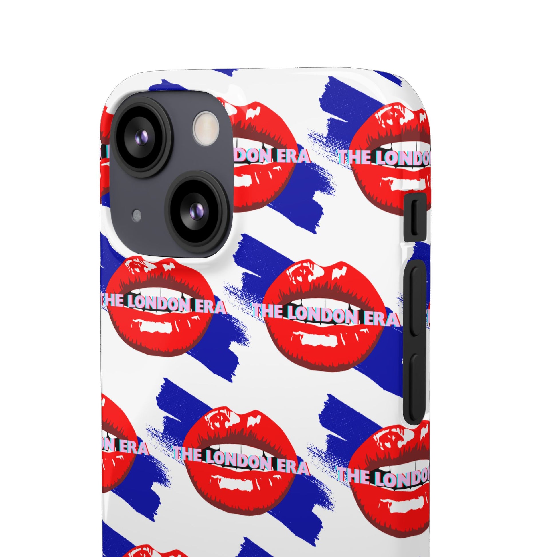 "The London Era" Mobile Snap Case - White