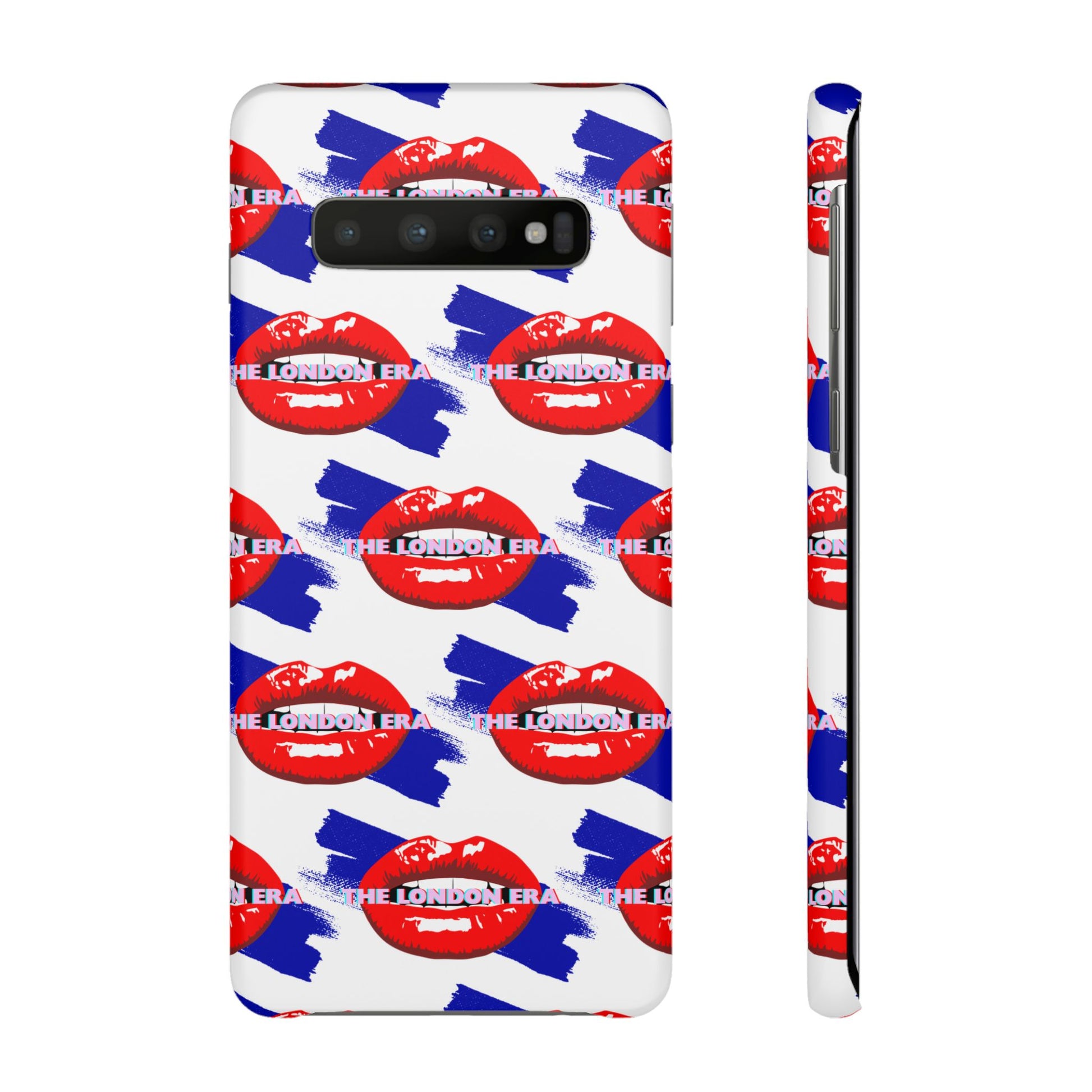 "The London Era" Mobile Snap Case - White