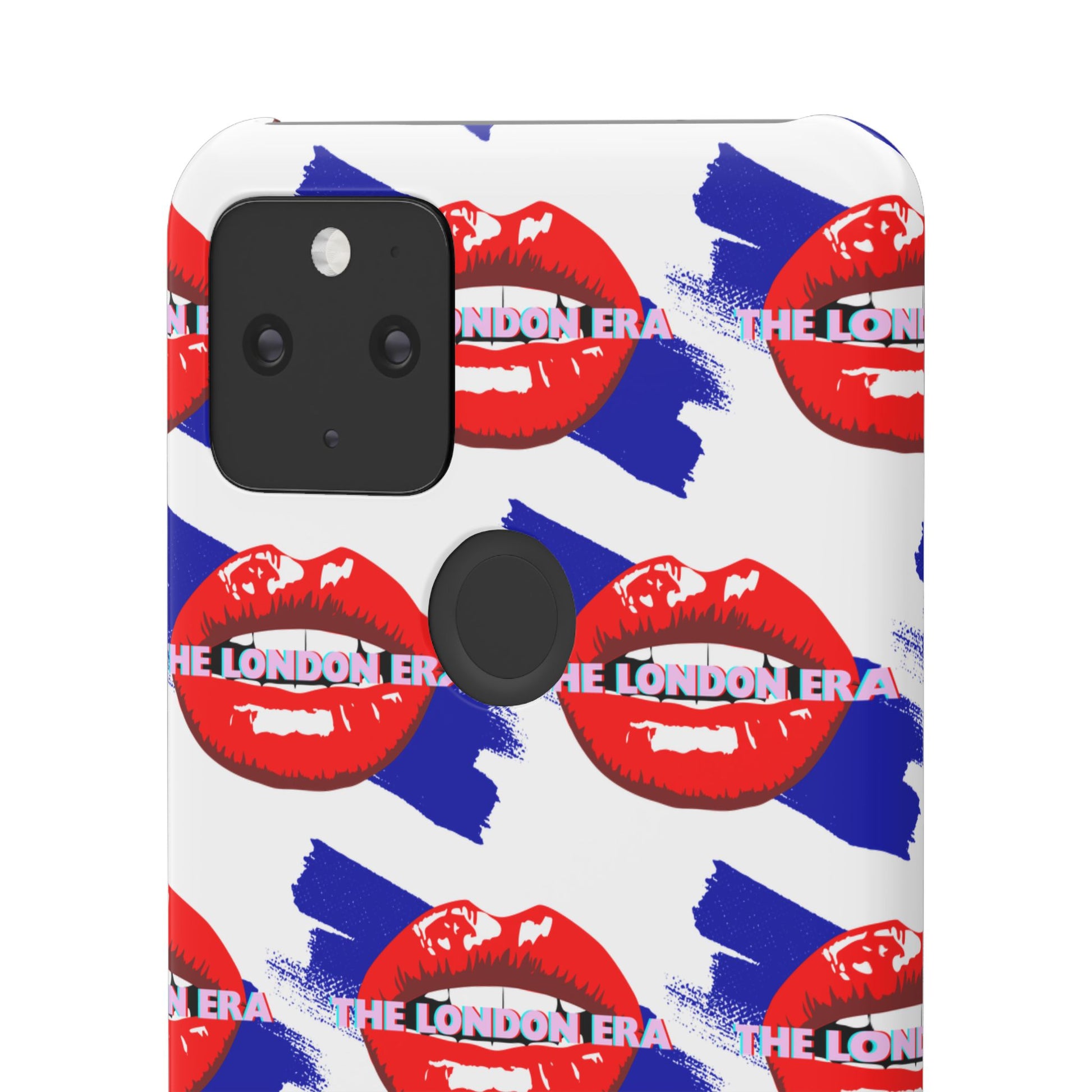 "The London Era" Mobile Snap Case - White