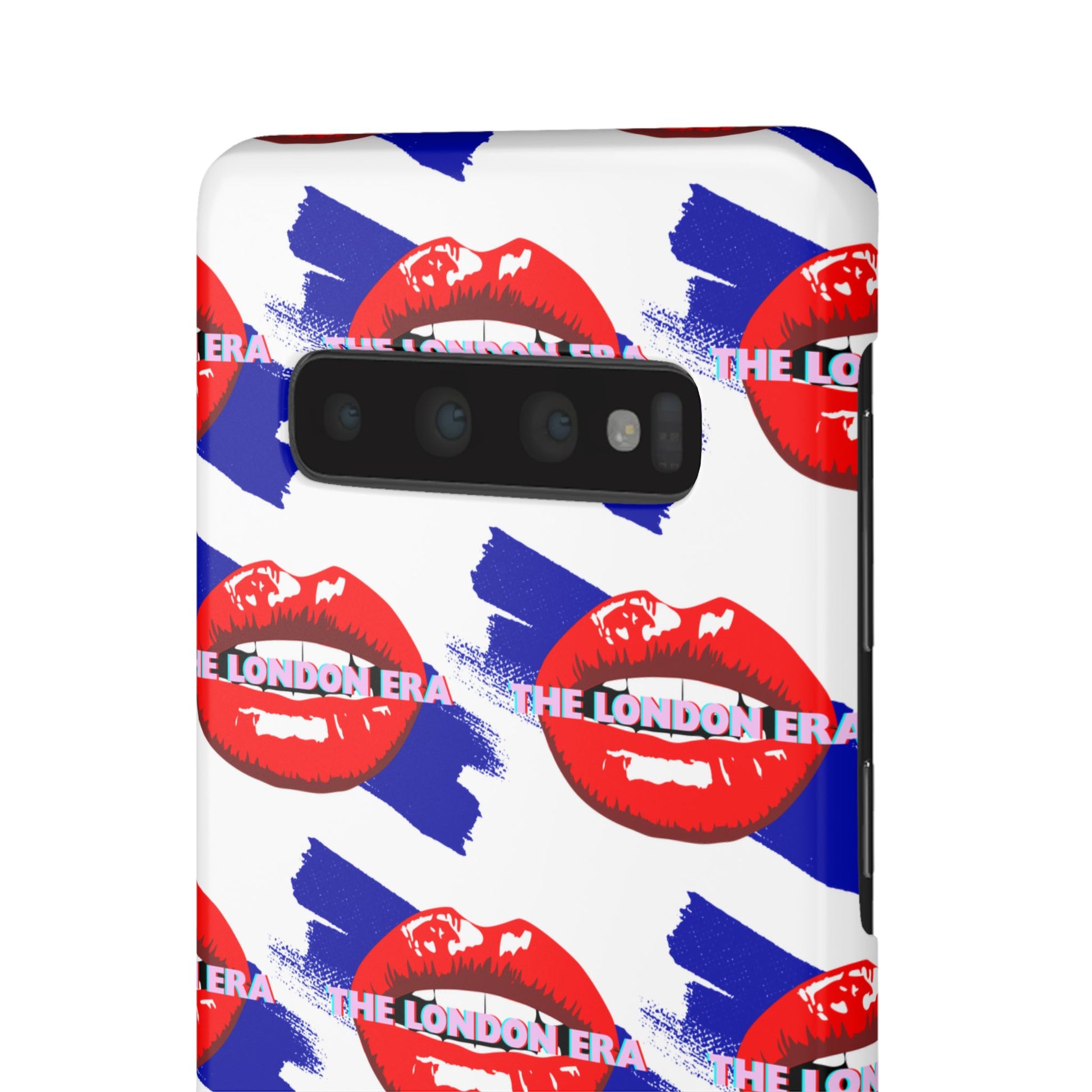 "The London Era" Mobile Snap Case - White