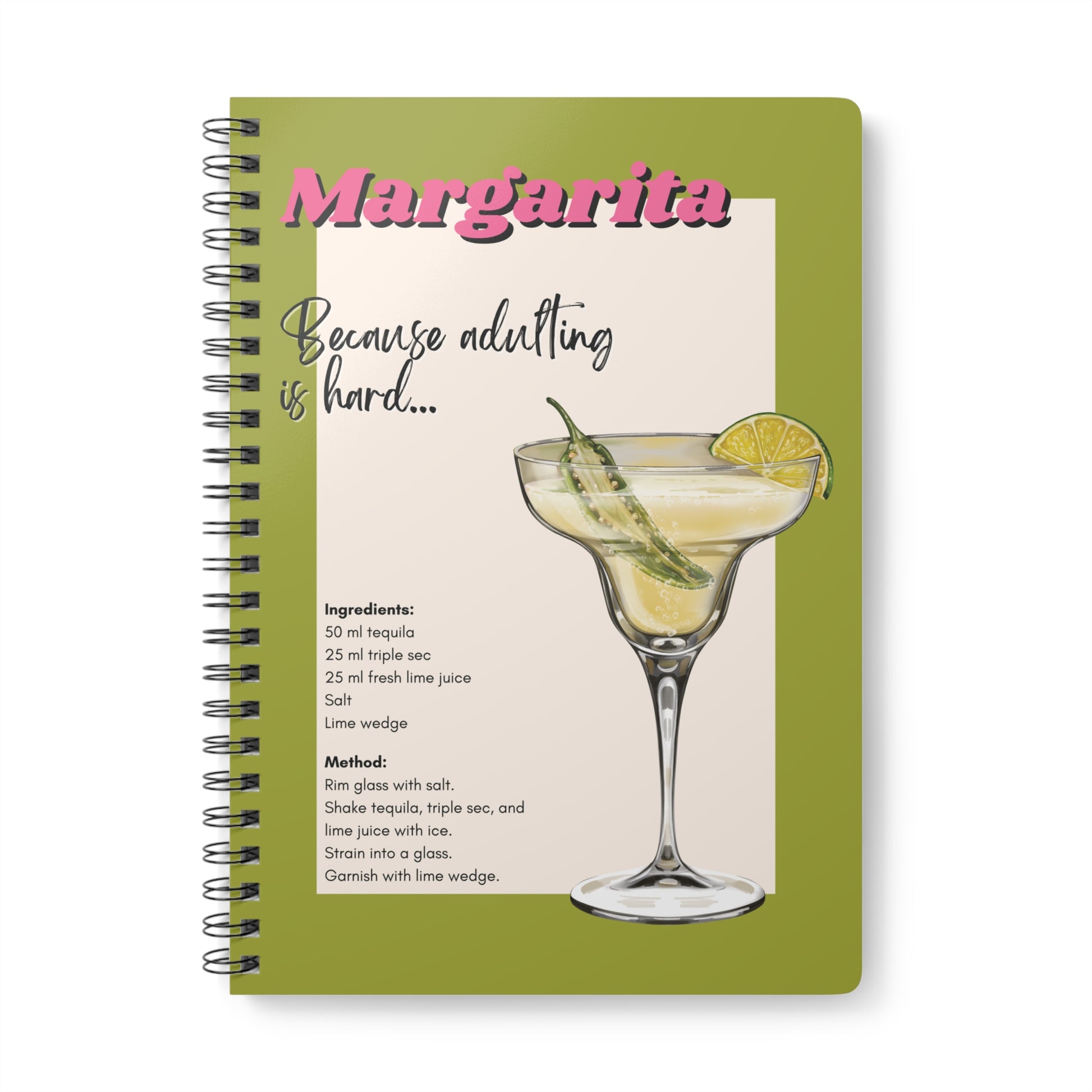 "Margarita" Softcover A5 Notebook