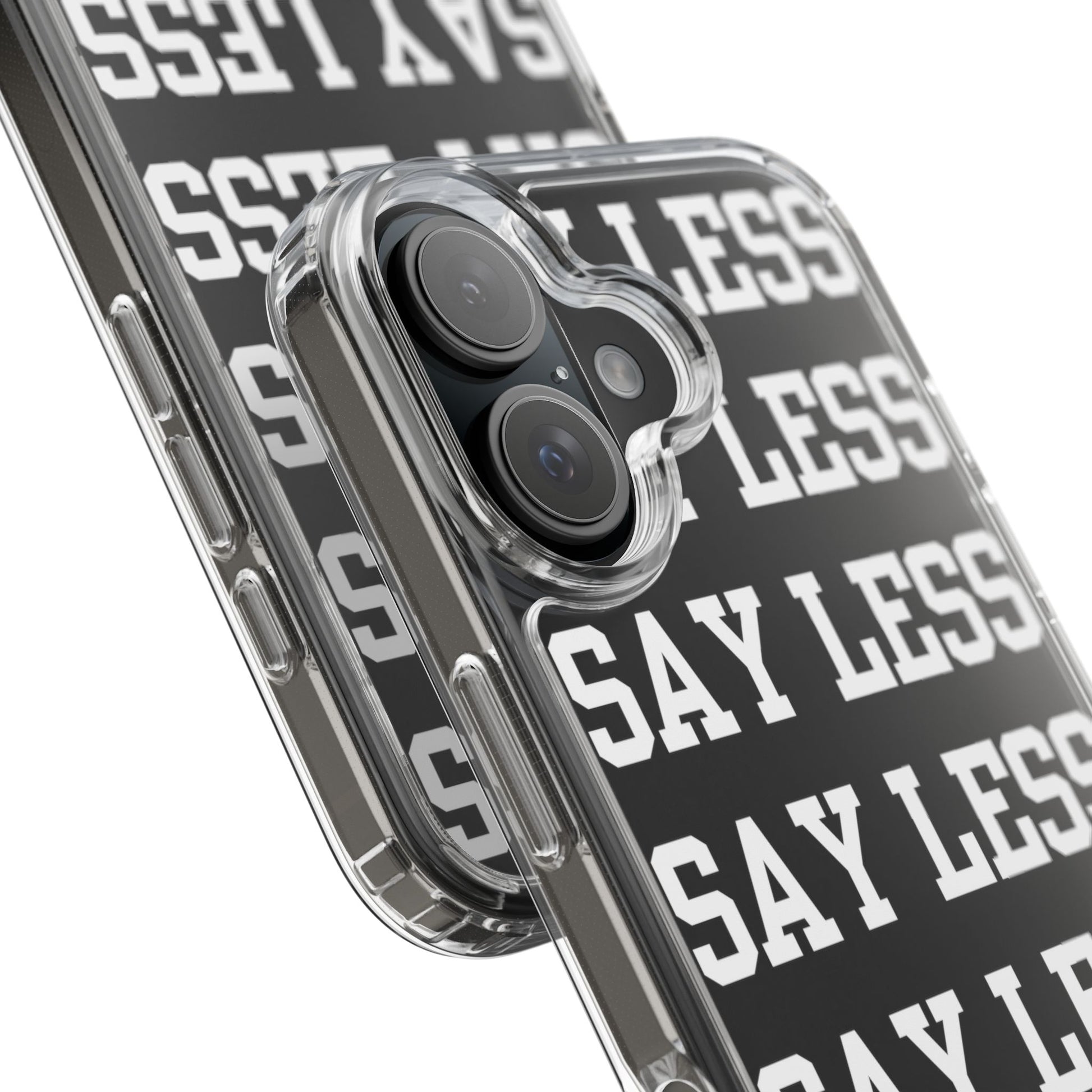 "Say Less" Mobile Case - Clear